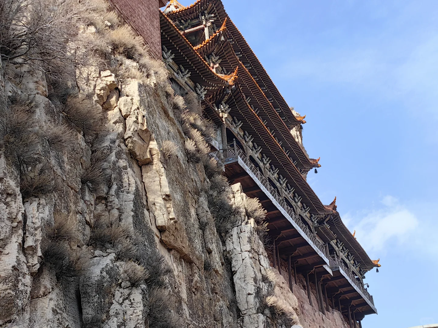 山西大同市-小悬空寺