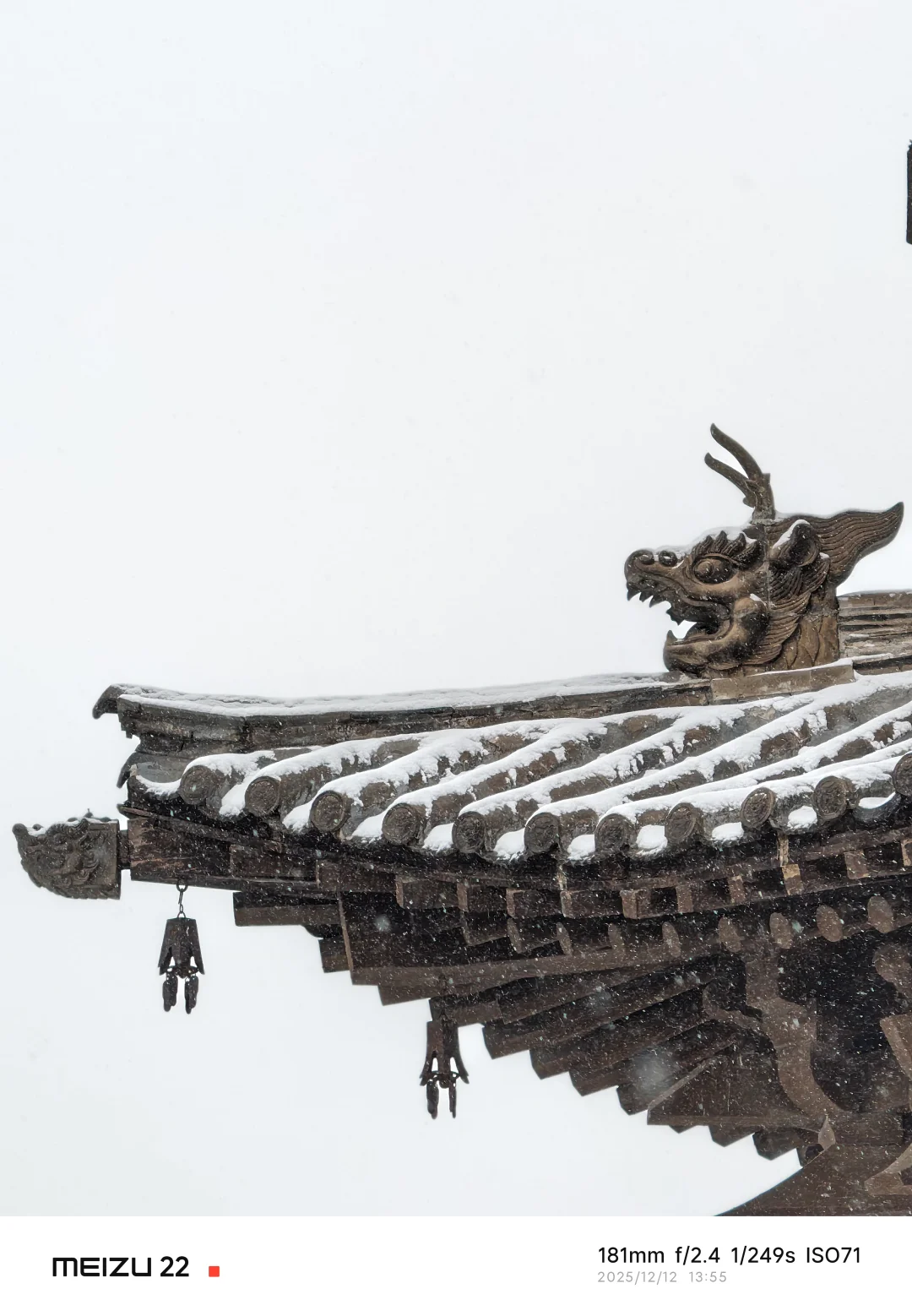 落雪后的大同也太美了❗仿佛回到了北魏平城