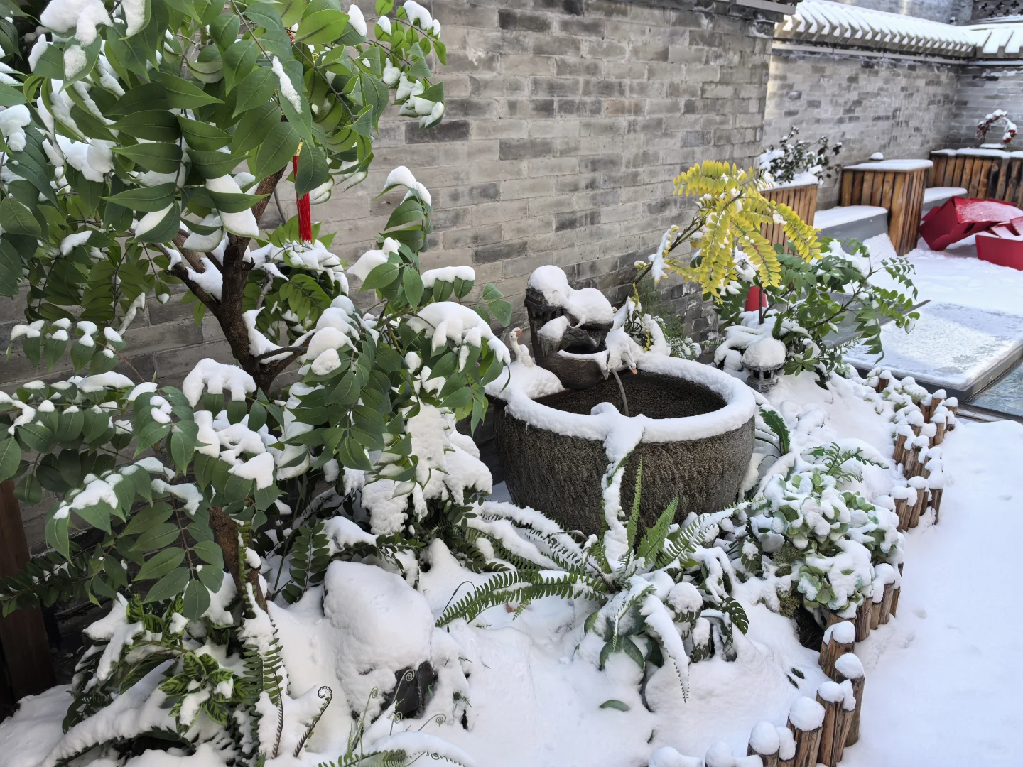 在中国，一定要到大同来看雪