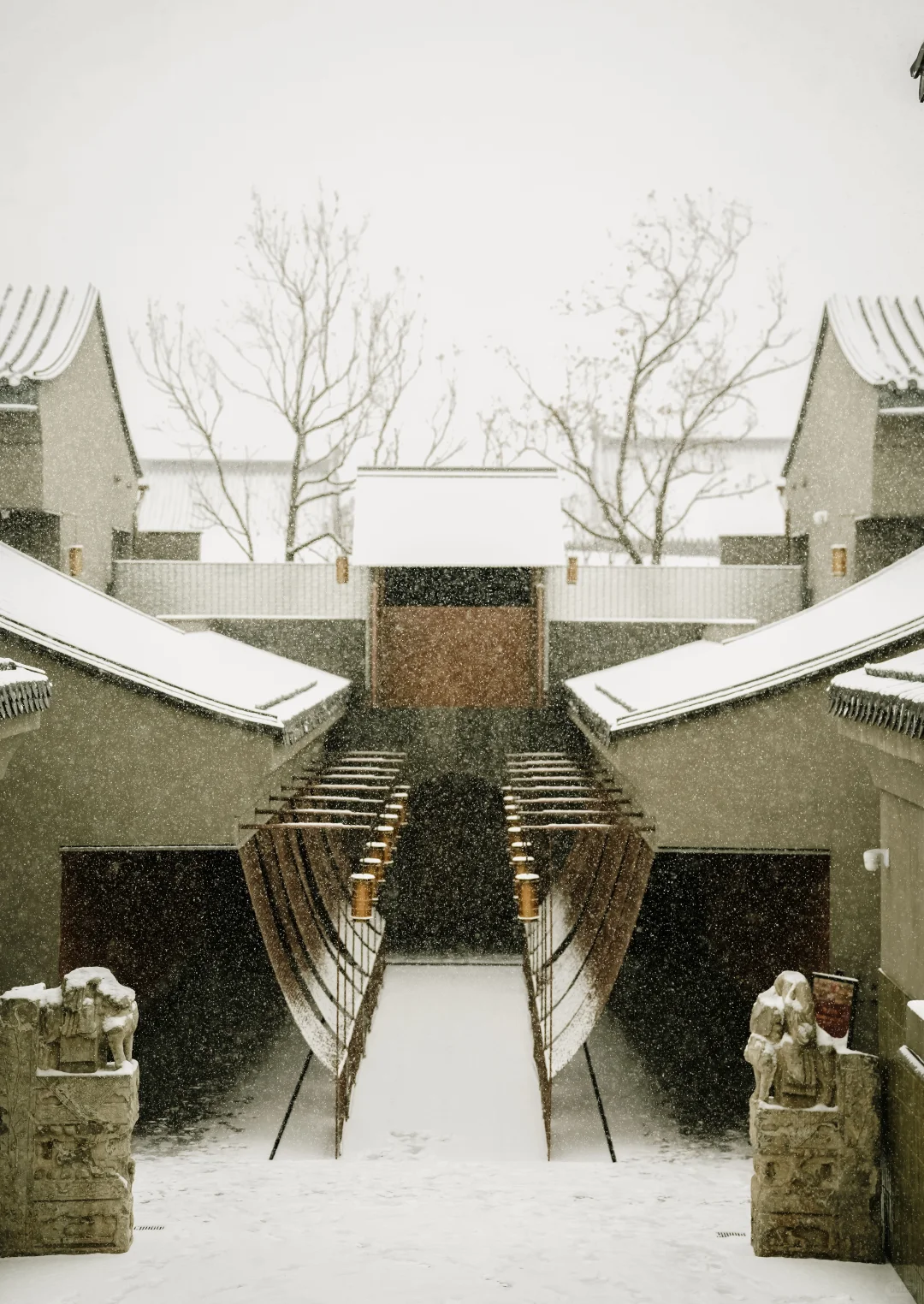 一下雪，大同就变成了平城