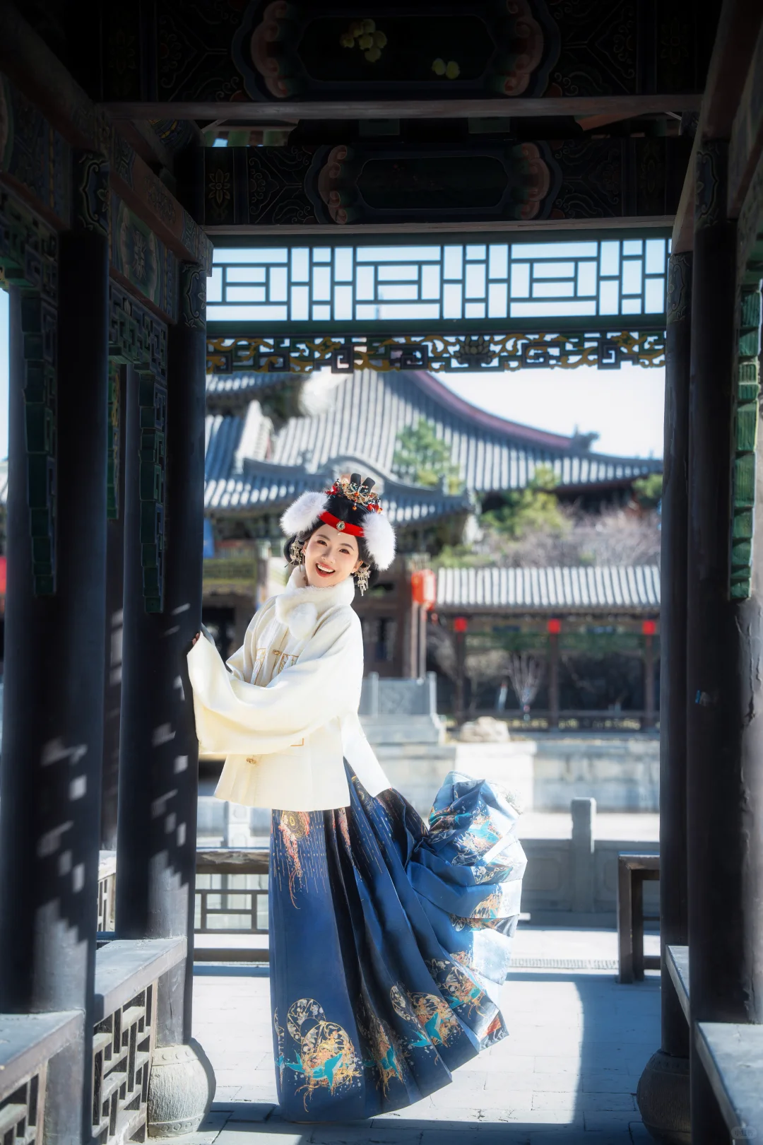 明制汉服，大同的冬天不是那么冷