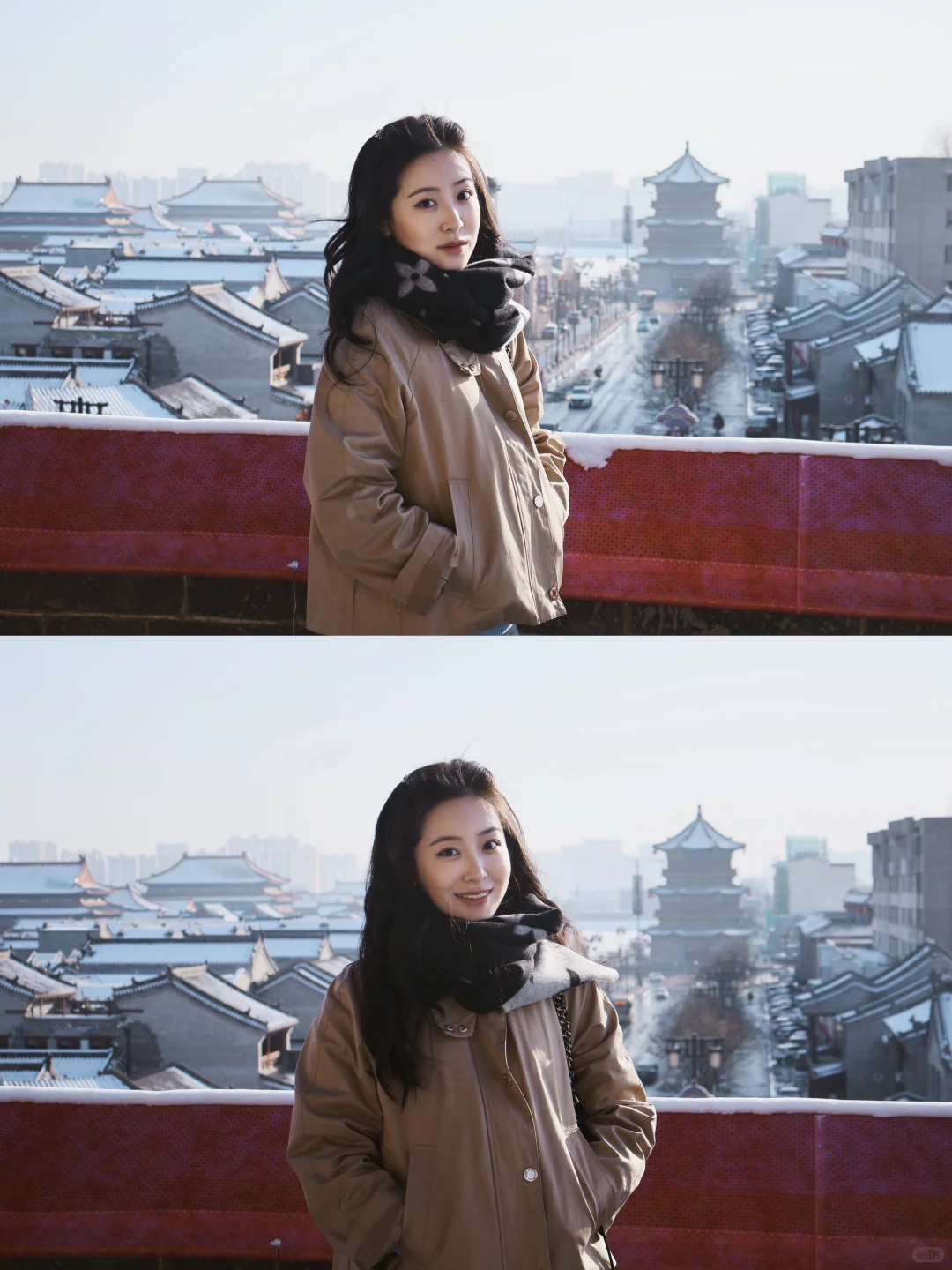 大同陪拍｜雪天的华严寺