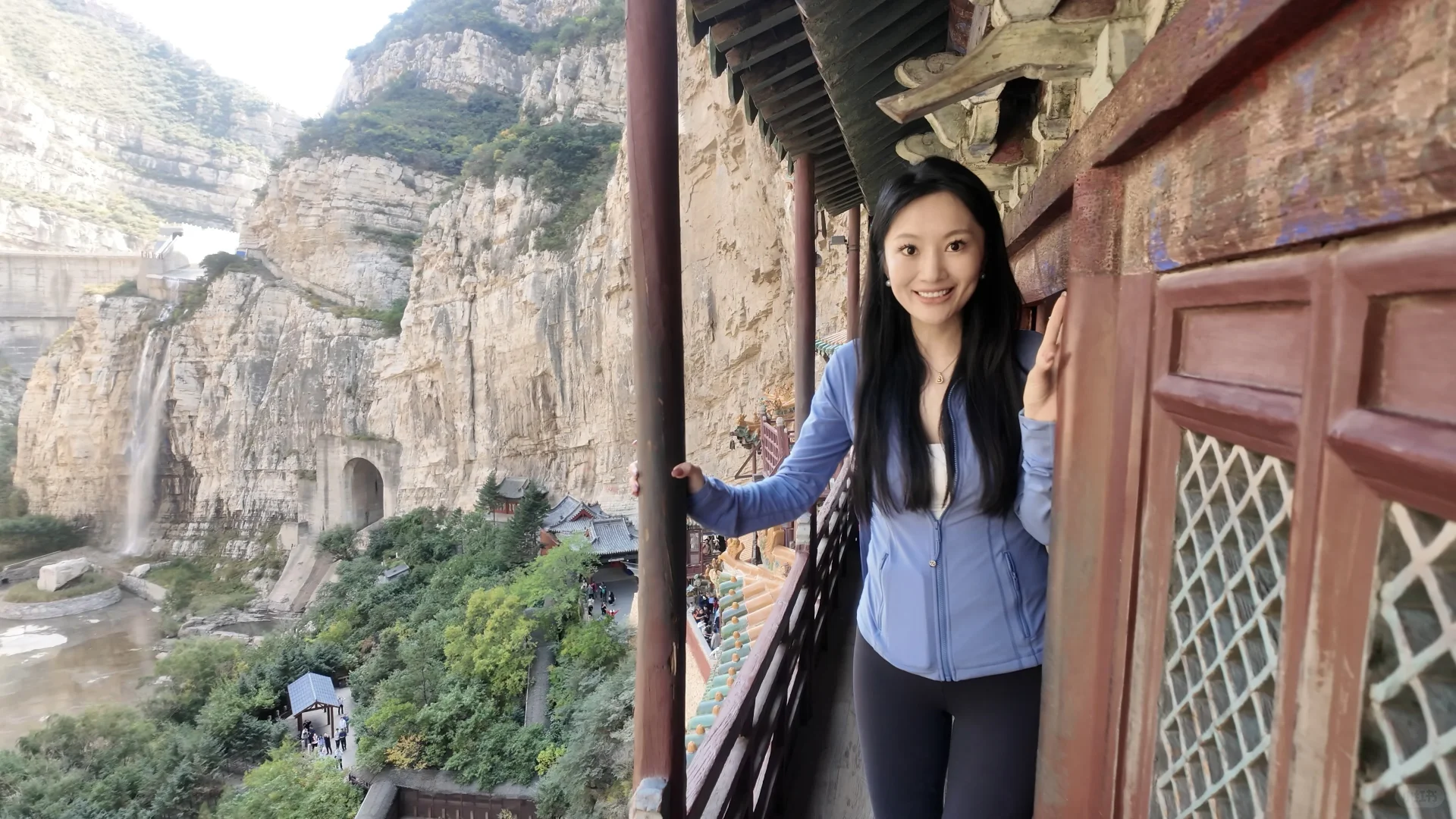 176/62 今天不当辅导员啦 在悬空寺登临⛩️