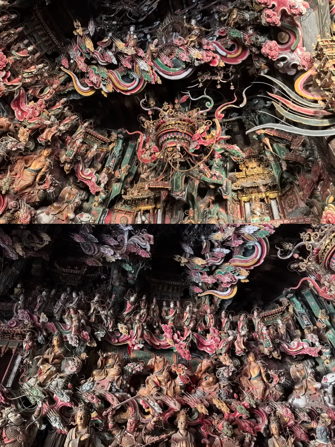 救命❗比小西天更震撼的明代悬塑是什么体验