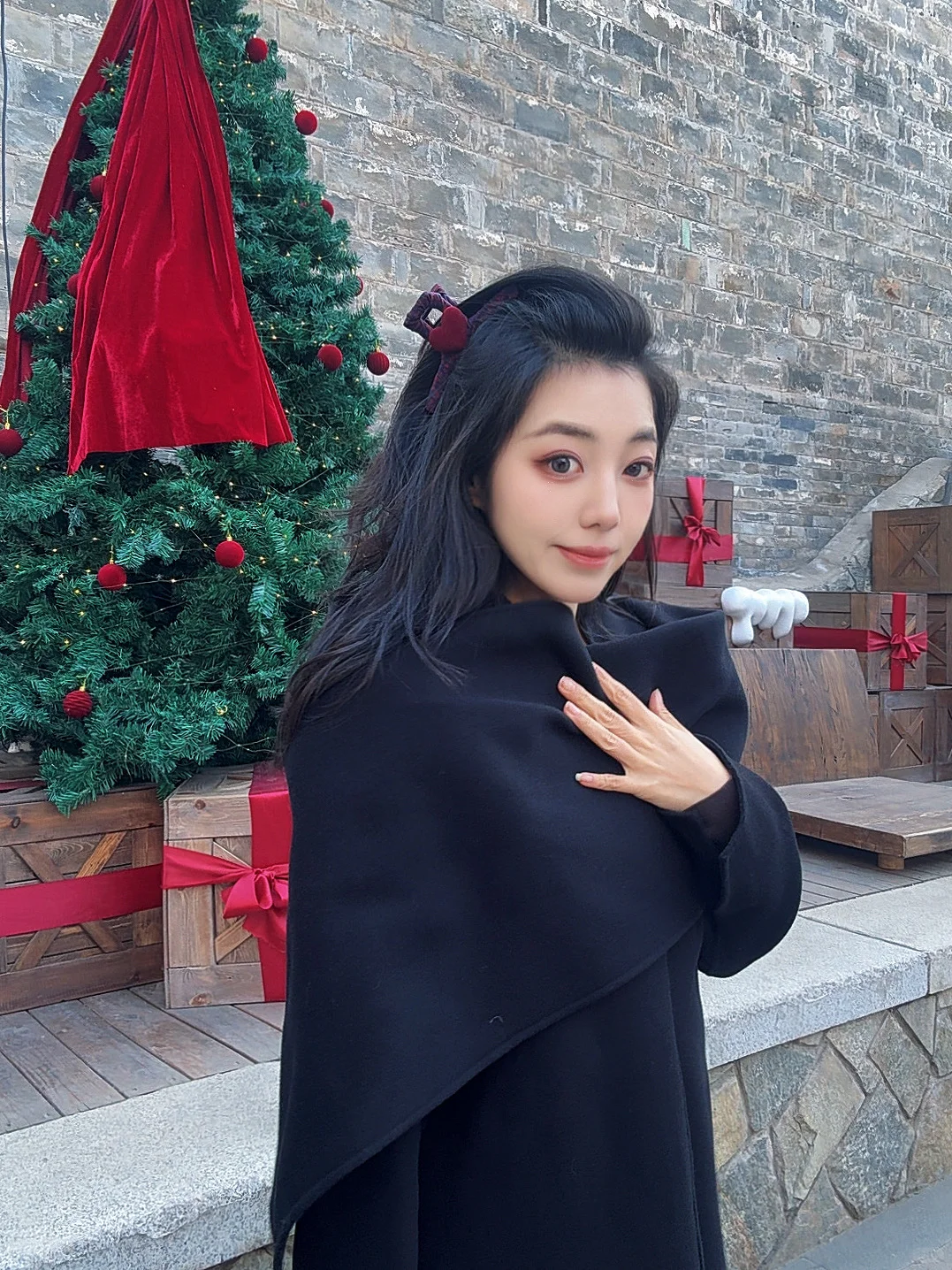 大同东南邑的圣诞树太多了～