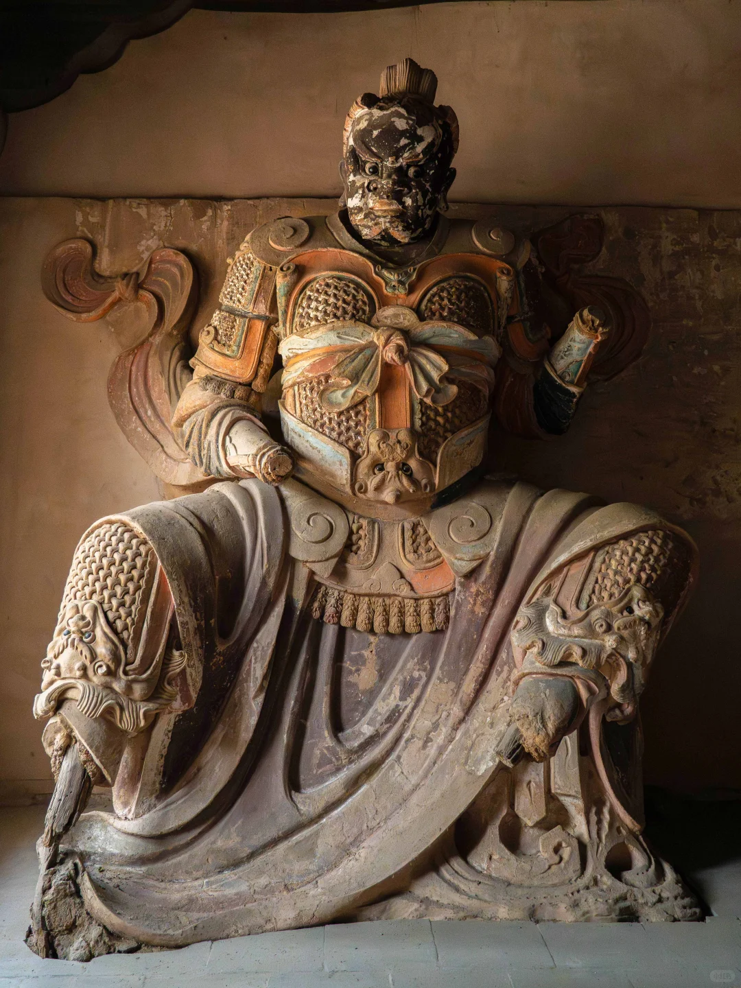 长治这座乡野小寺 藏着宋代彩塑的天花板