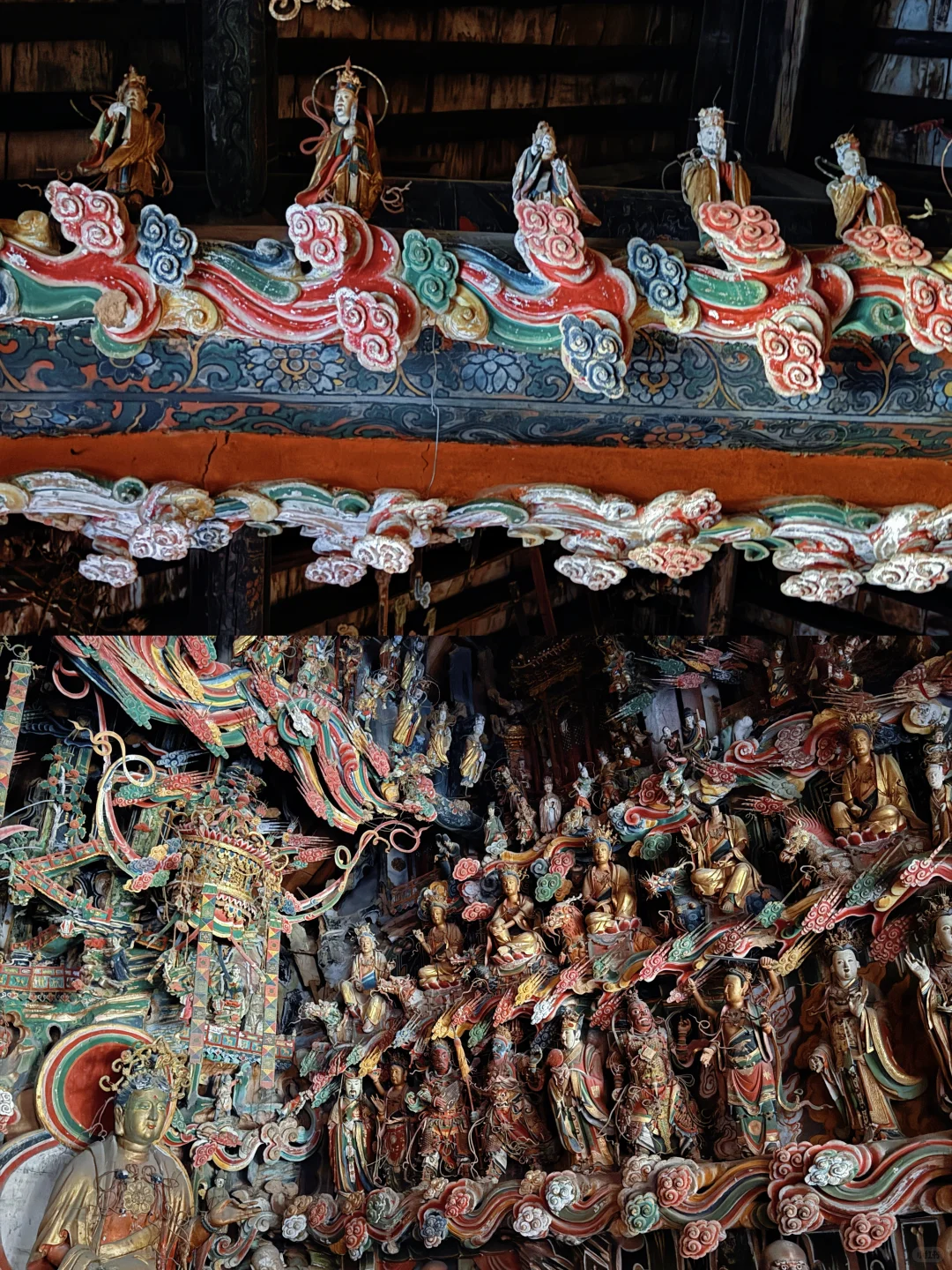 救命❗比小西天更震撼的明代悬塑是什么体验
