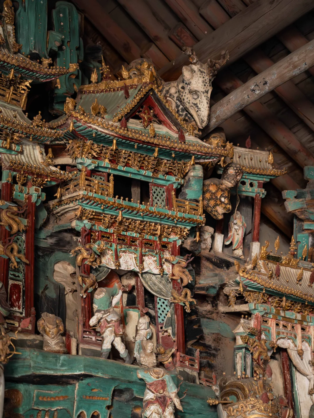 长治这座乡野小寺 藏着宋代彩塑的天花板