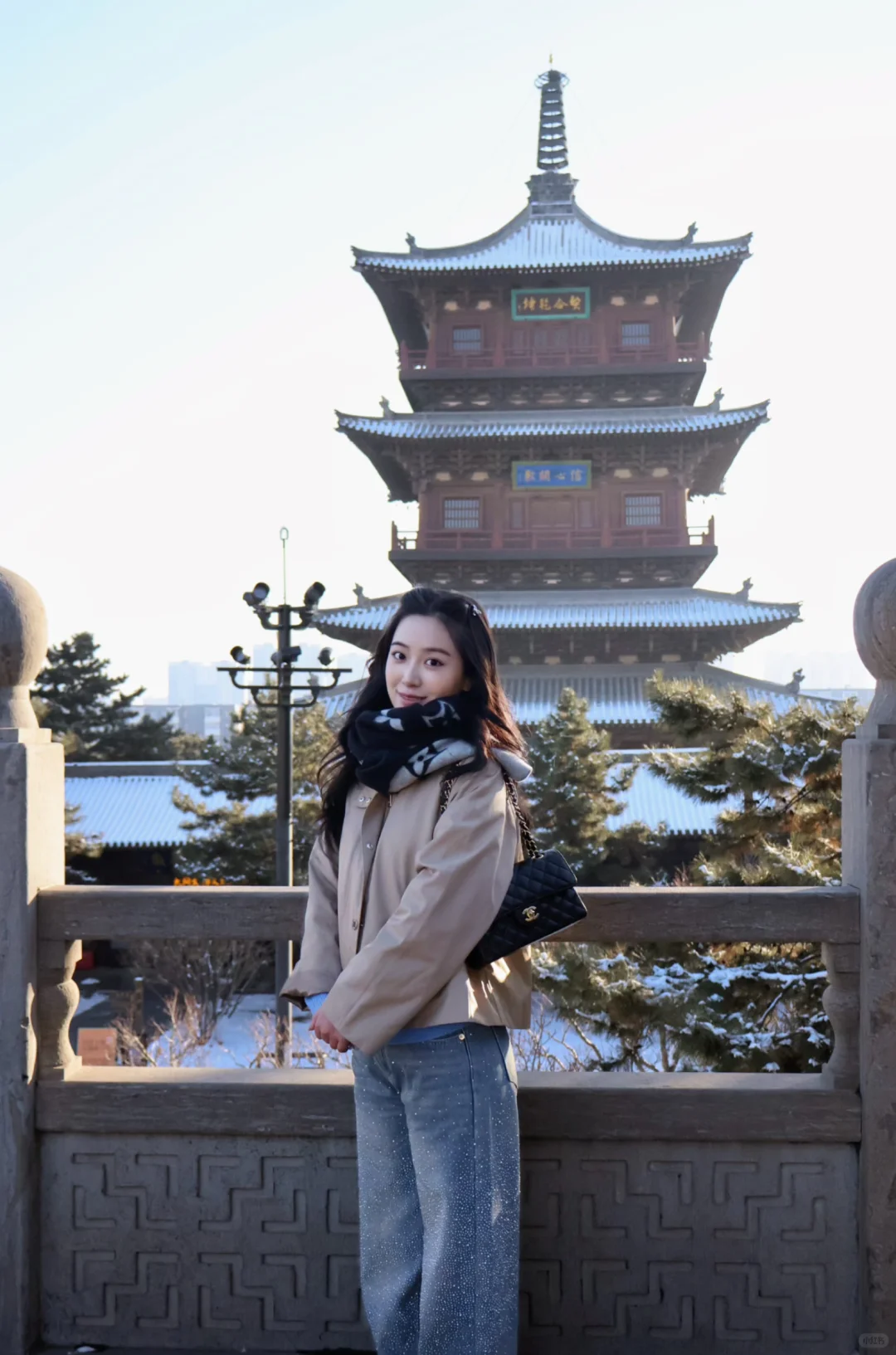 大同陪拍｜雪天的华严寺