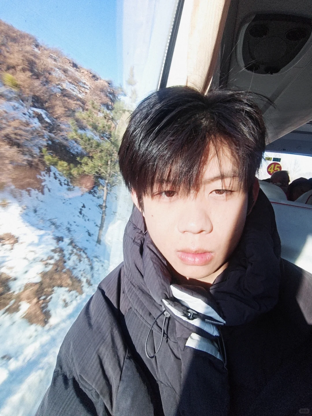 在大同第一次看雪