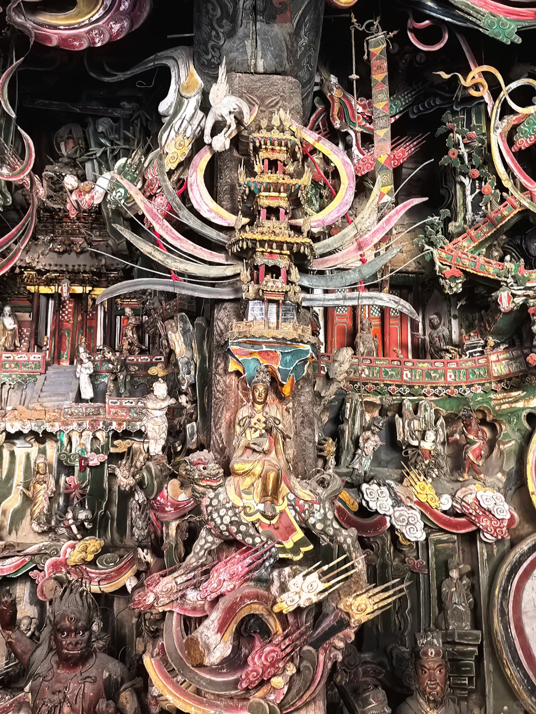 救命❗比小西天更震撼的明代悬塑是什么体验