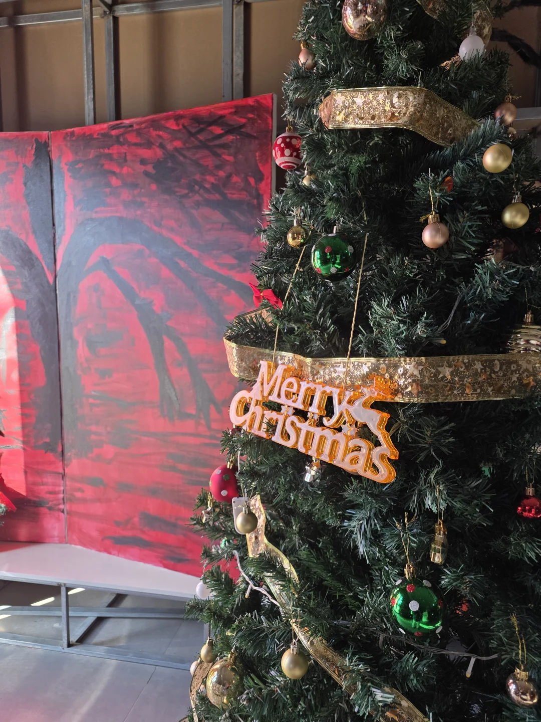 大同的圣诞装置已经next level