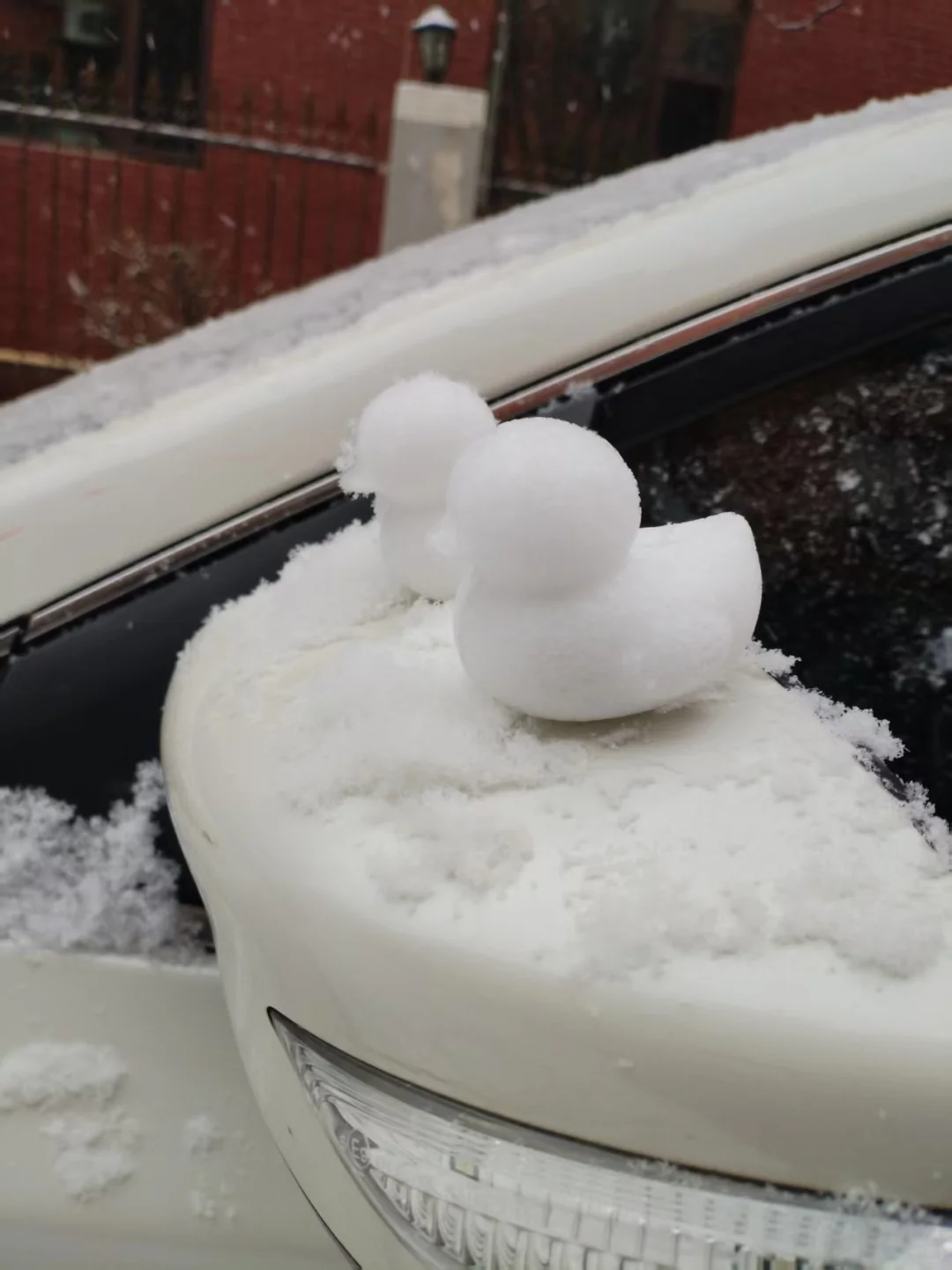大同我一走你就下雪了🙏🙄