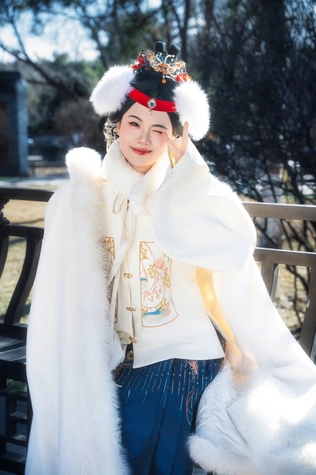 明制汉服，大同的冬天不是那么冷