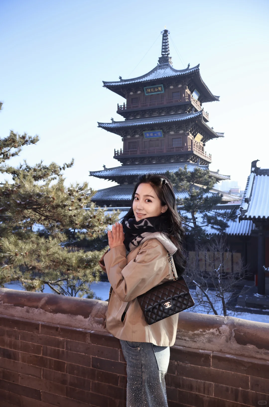 大同陪拍｜雪天的华严寺