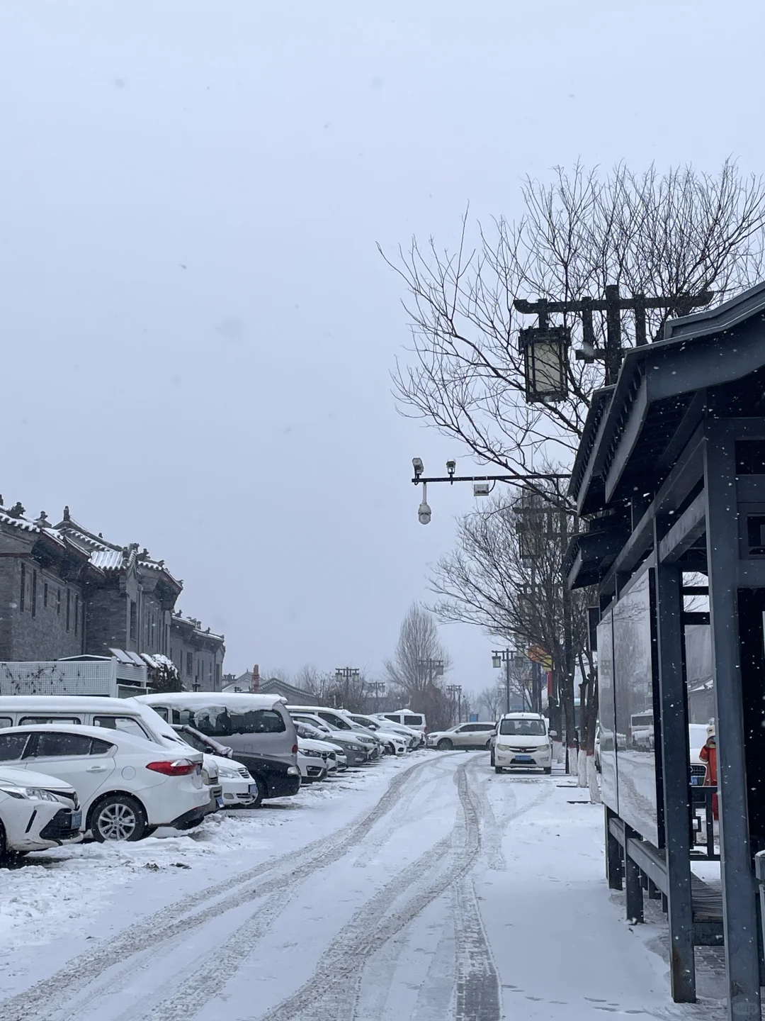 12月16日，大同下雪啦！