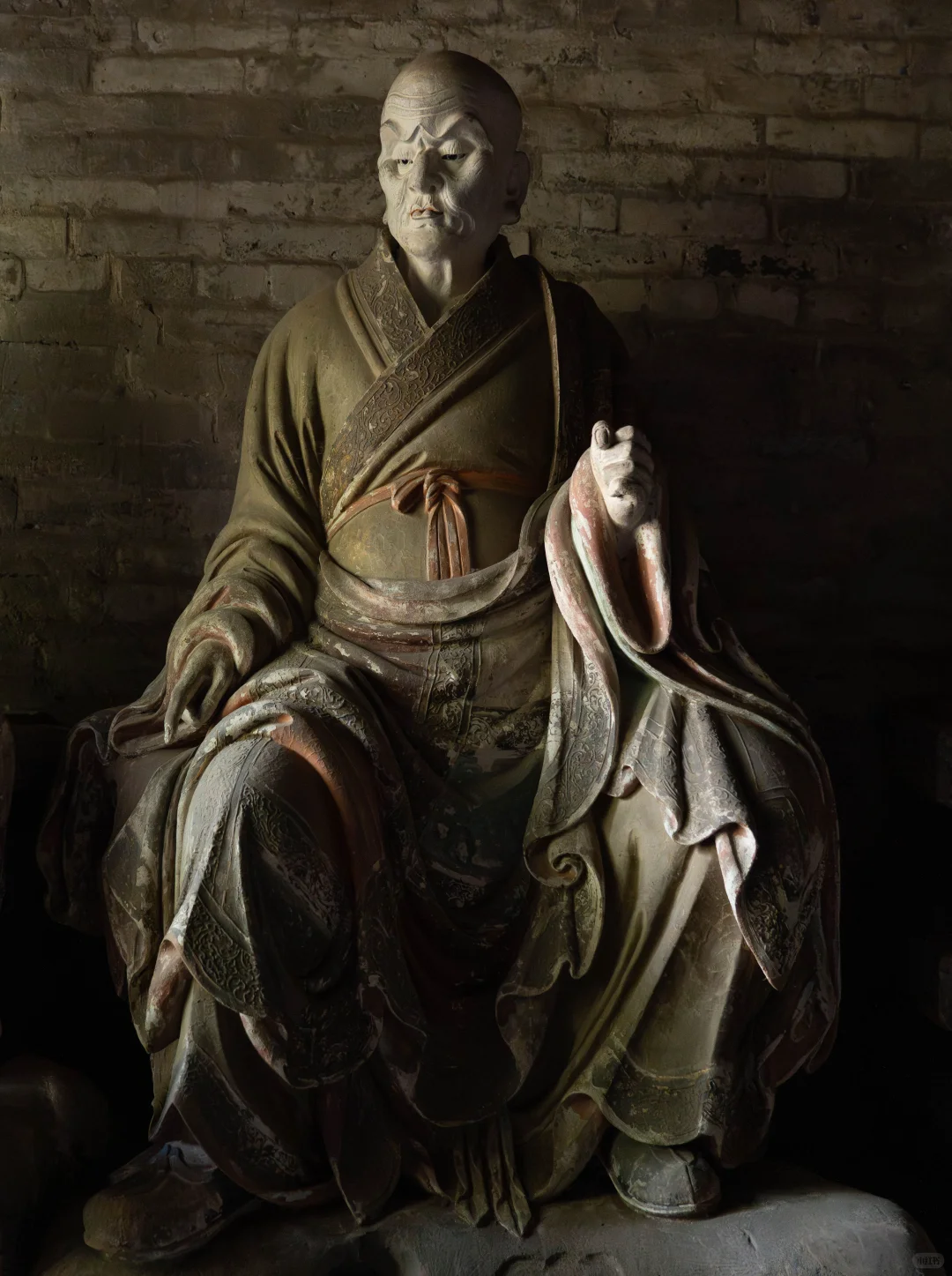 长治这座乡野小寺 藏着宋代彩塑的天花板