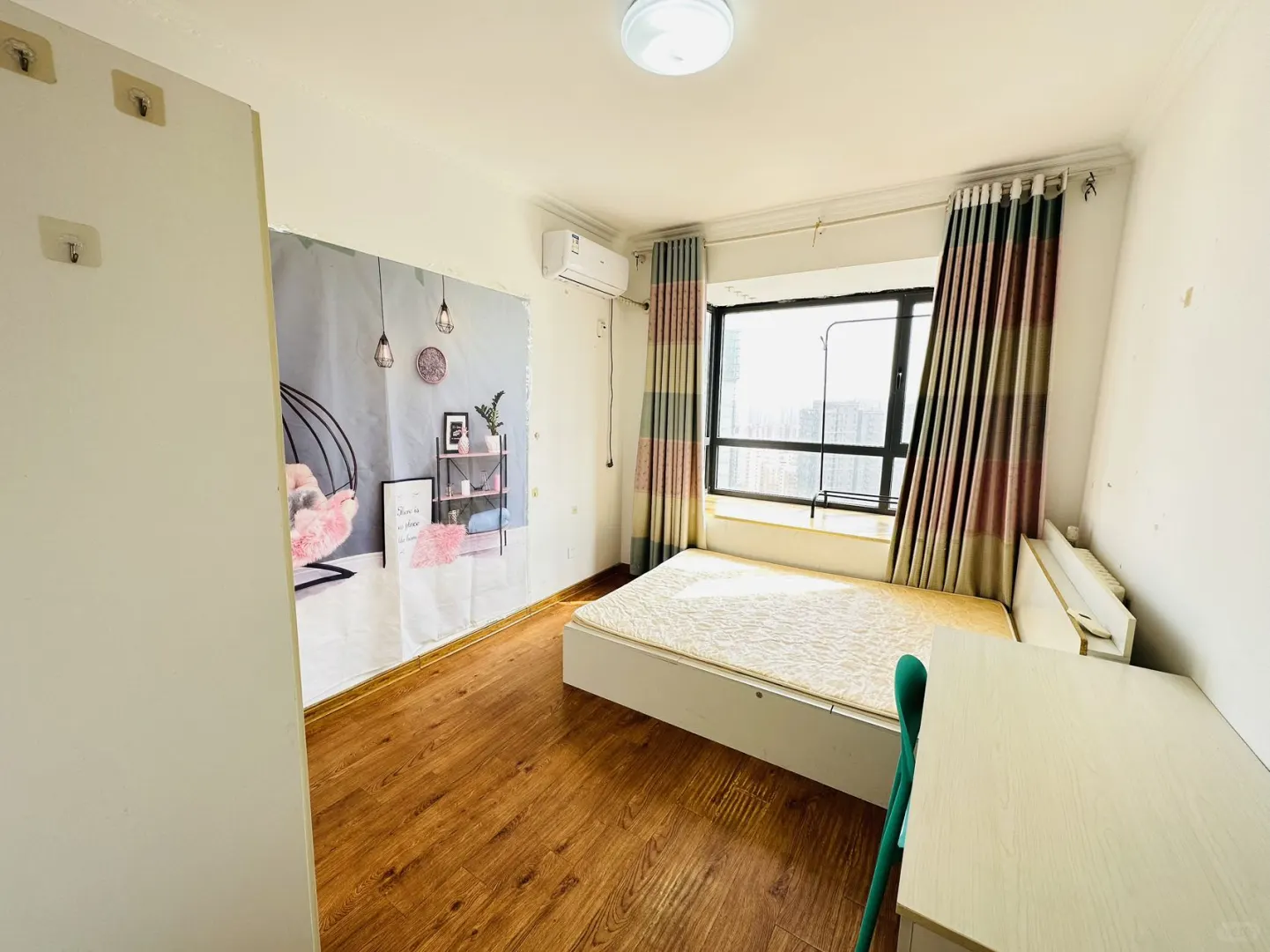 郑州金锣湾朝南主卧带飘窗急租|无中介费