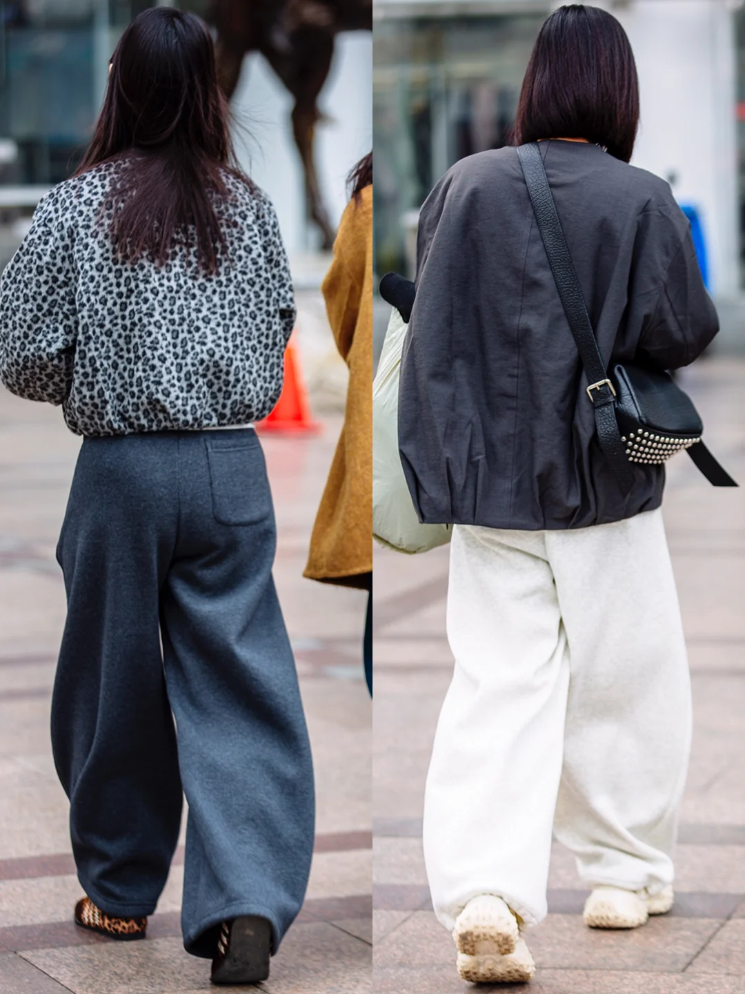 郑州街拍l周三，就是说冬季其实流行保命穿搭