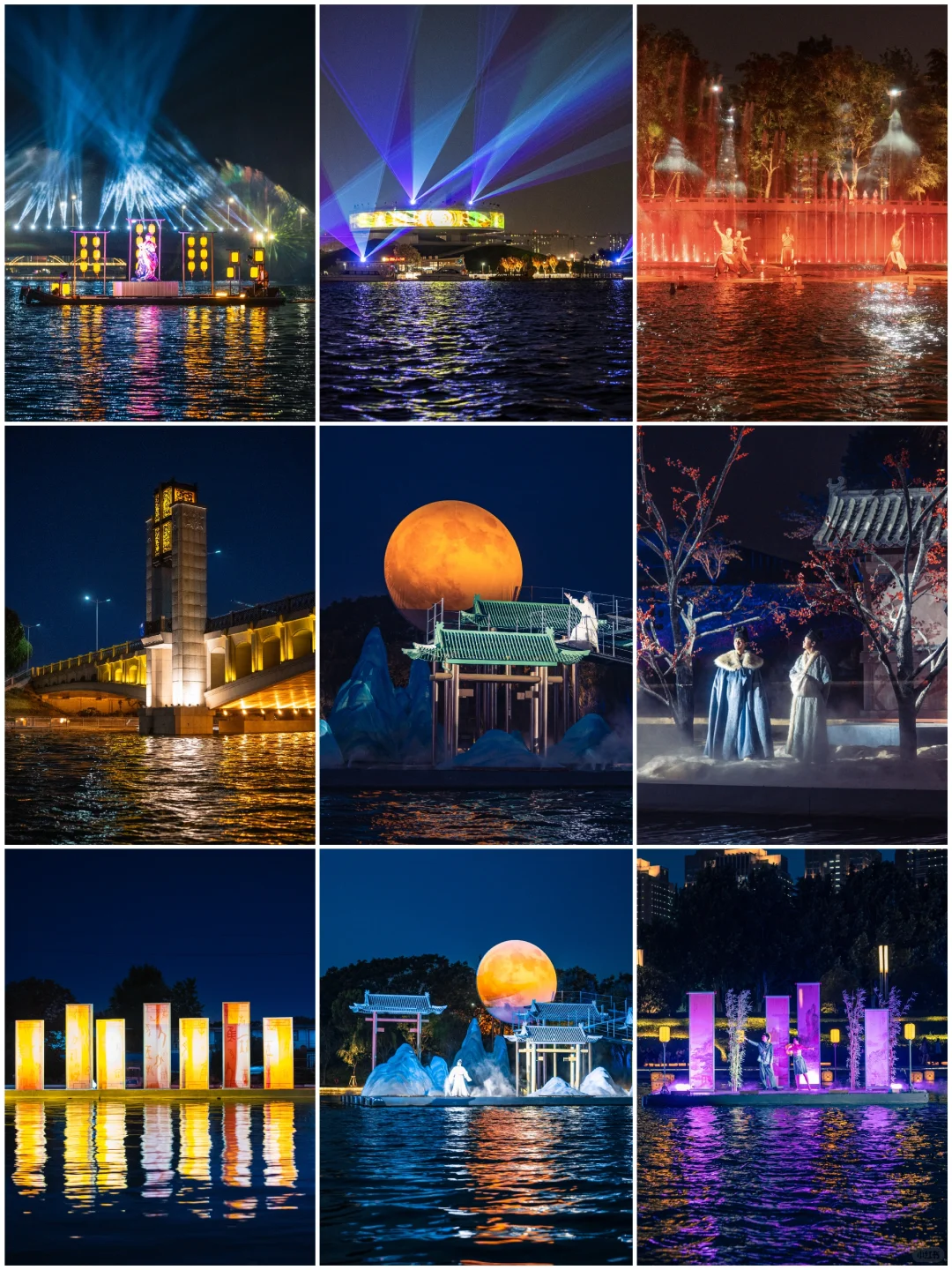 郑州夜游新地标｜如意湖北龙湖双湖游