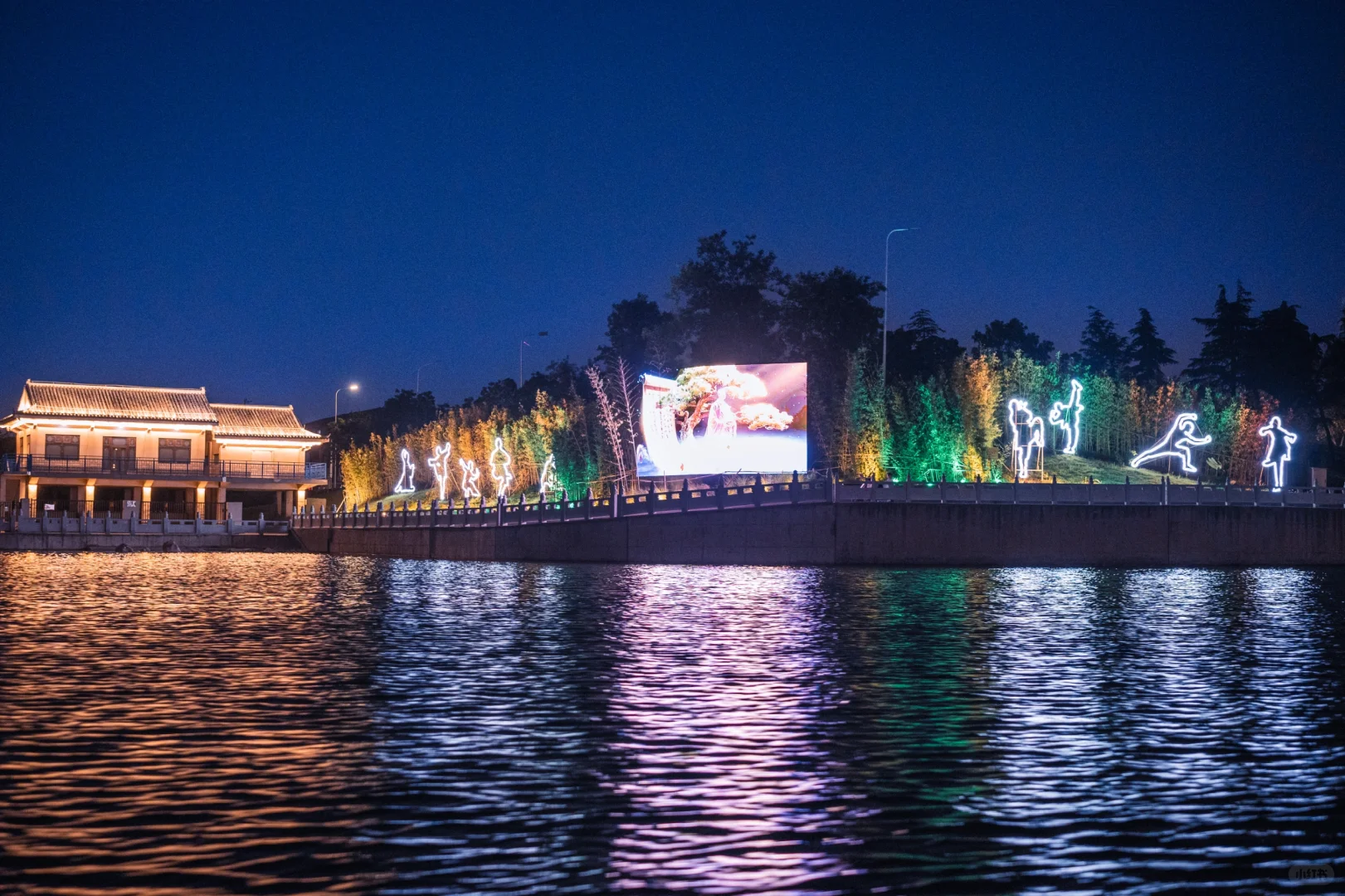 郑州夜游新地标｜如意湖北龙湖双湖游