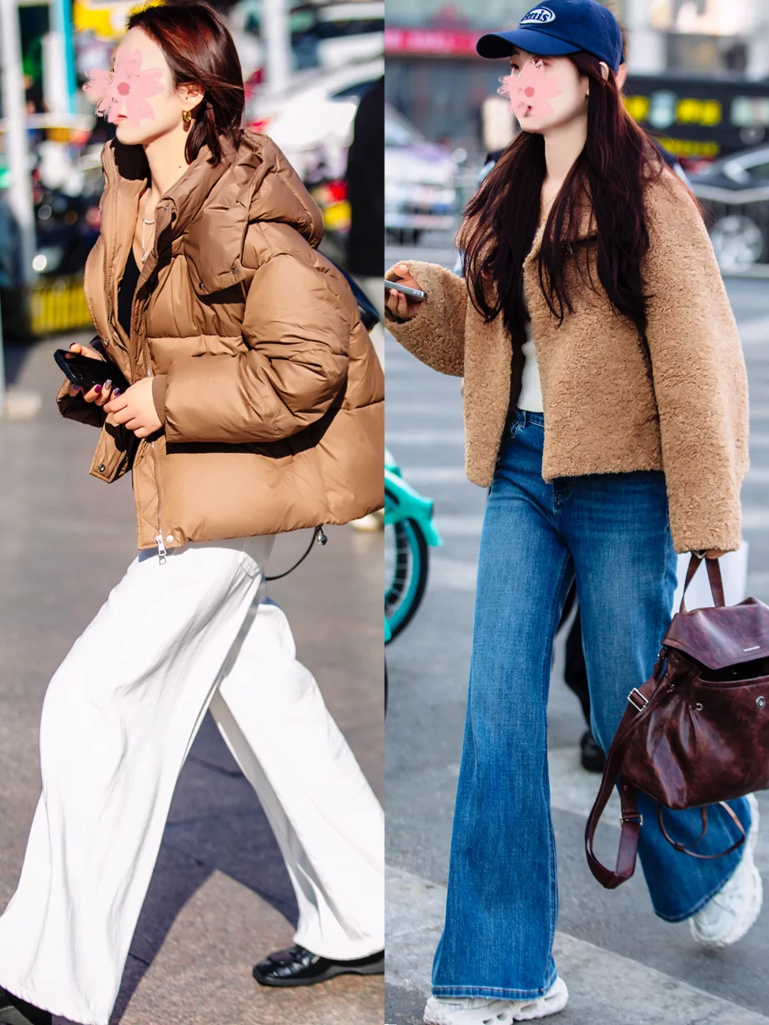 郑州街拍l周一，友友们今天请穿厚一些呐