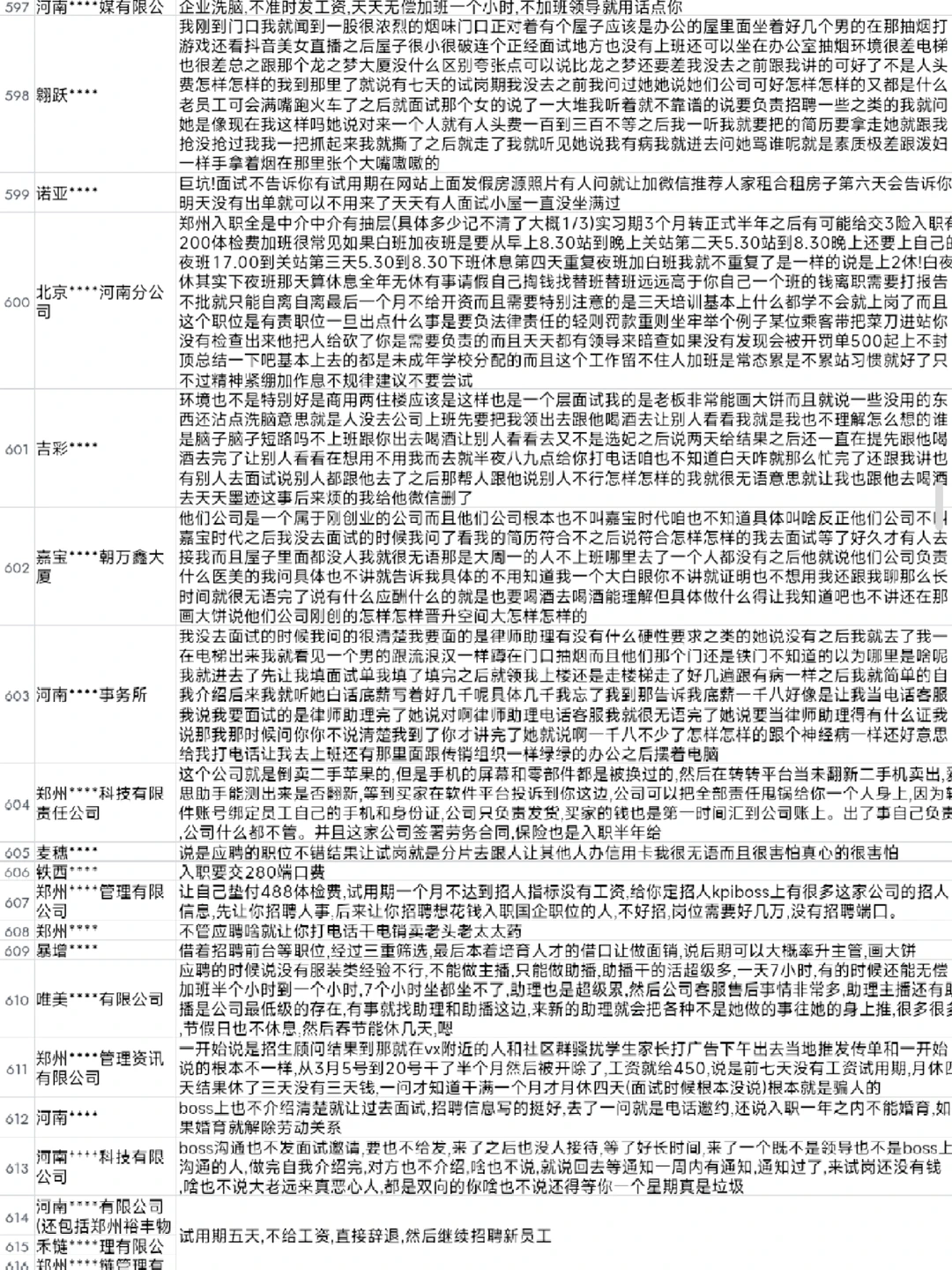 郑州找工作避雷指南！