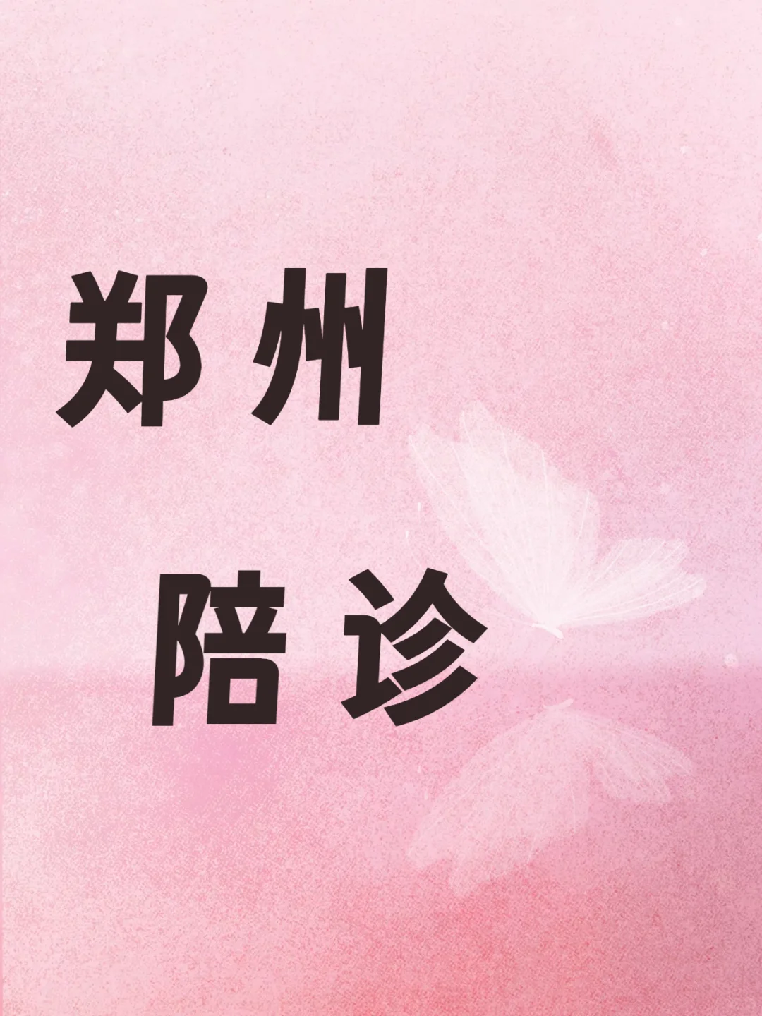 郑州🏥 90后女性陪诊师