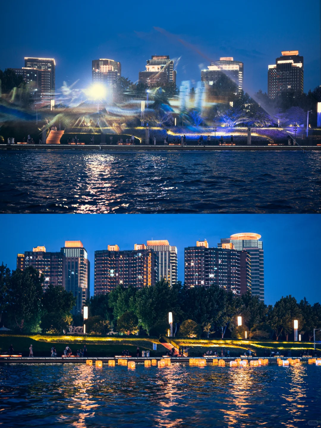 郑州夜游新地标｜如意湖北龙湖双湖游