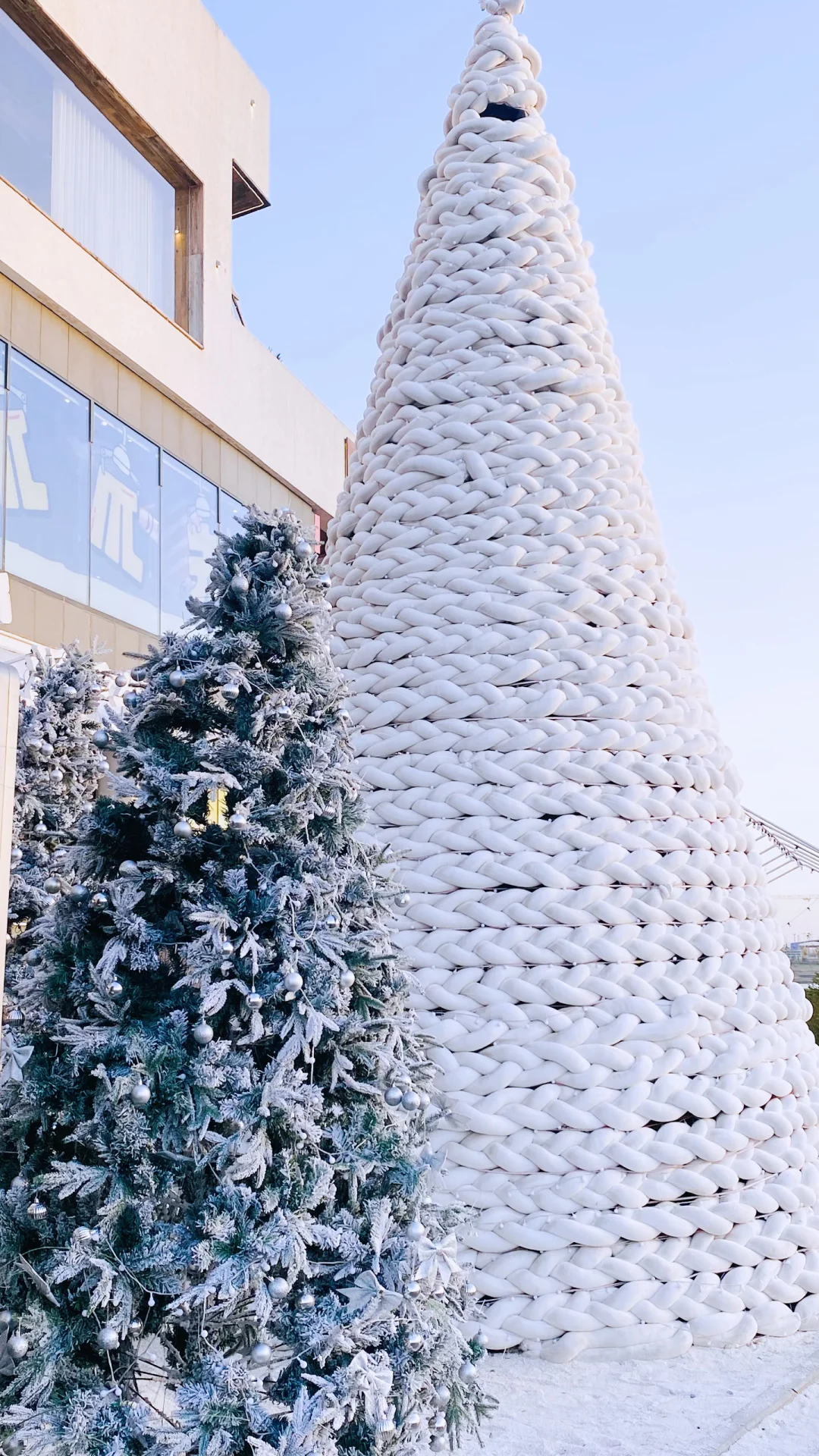 郑州金融岛的圣诞树🎄美得不像话，快来看