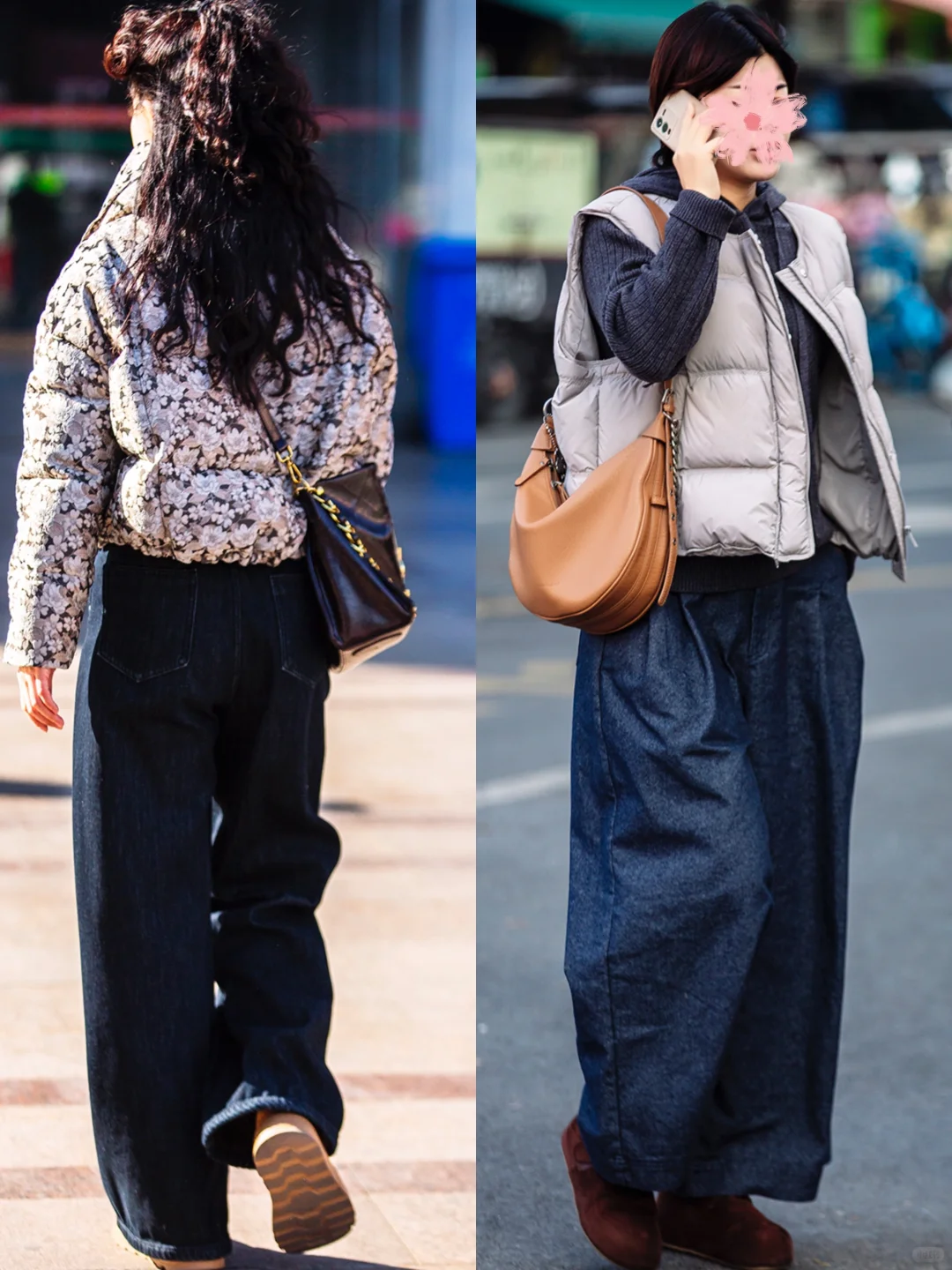 郑州街拍l周一，友友们今天请穿厚一些呐