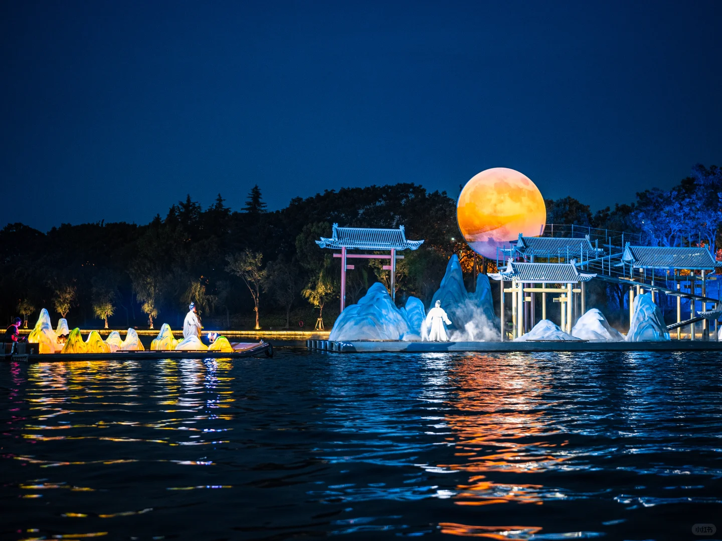 郑州夜游新地标｜如意湖北龙湖双湖游