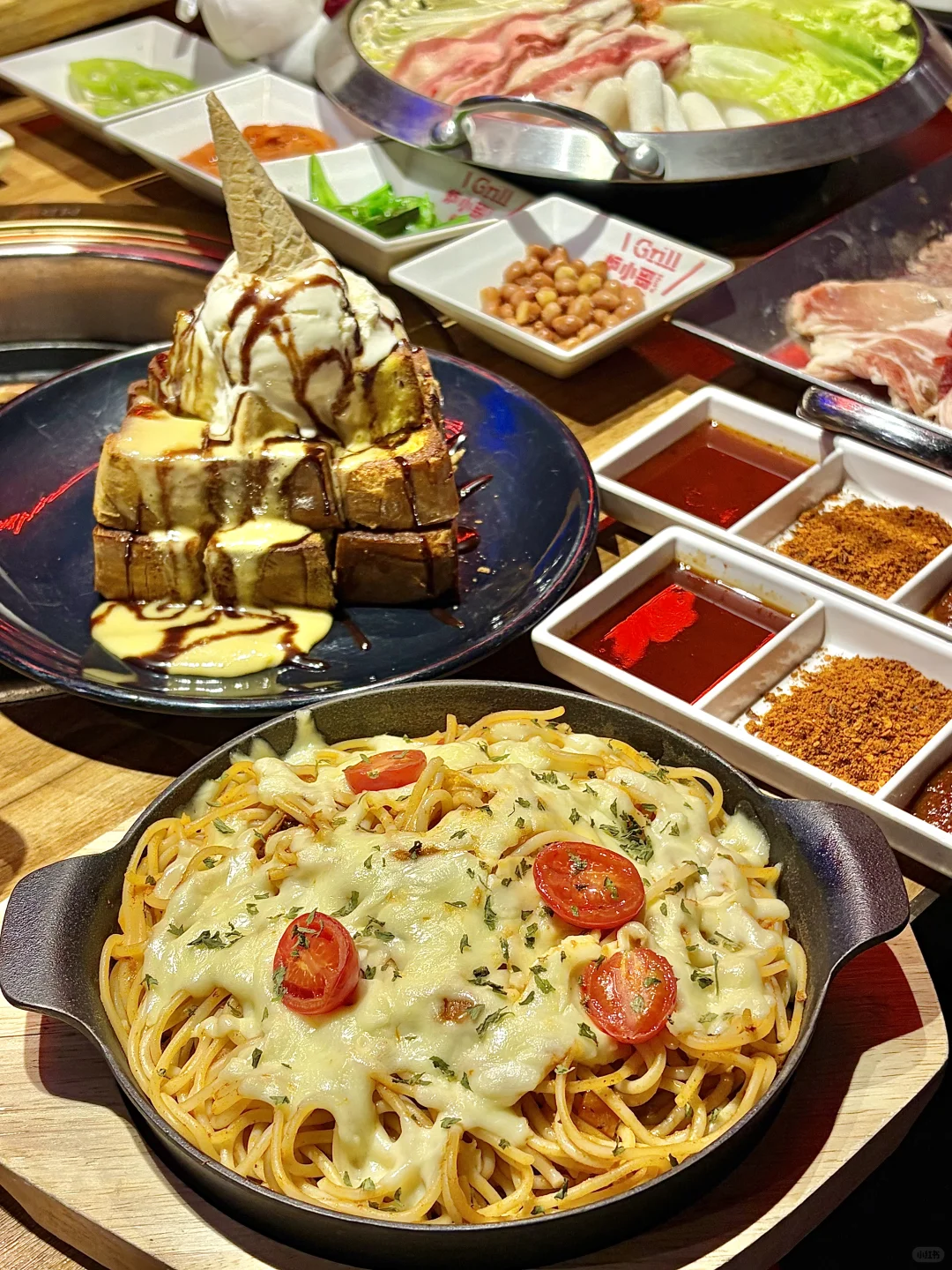 安阳老牌烤肉店🌟芝士炒饭绝了！！好好吃啊🥹