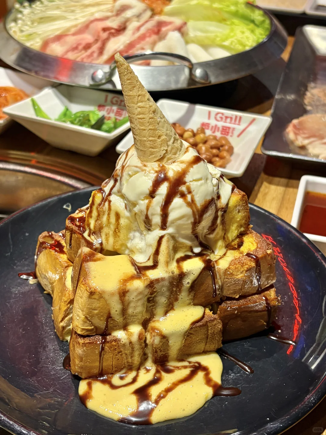 安阳老牌烤肉店🌟芝士炒饭绝了！！好好吃啊🥹