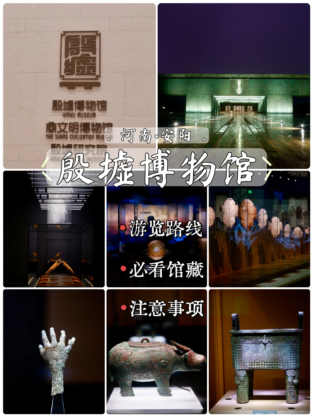 📚安阳殷墟博物馆丨穿越3000年的商朝之旅