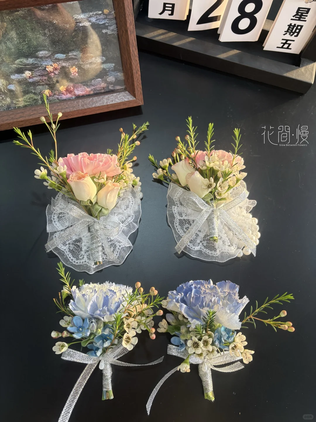 安阳｜新郎新娘胸花腕花