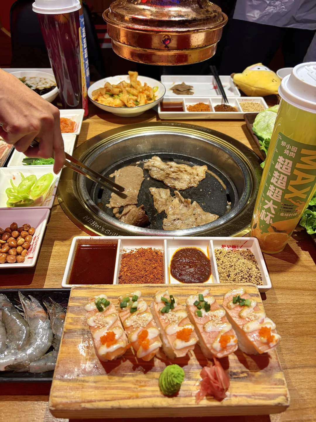 安阳老牌烤肉店🌟芝士炒饭绝了！！好好吃啊🥹