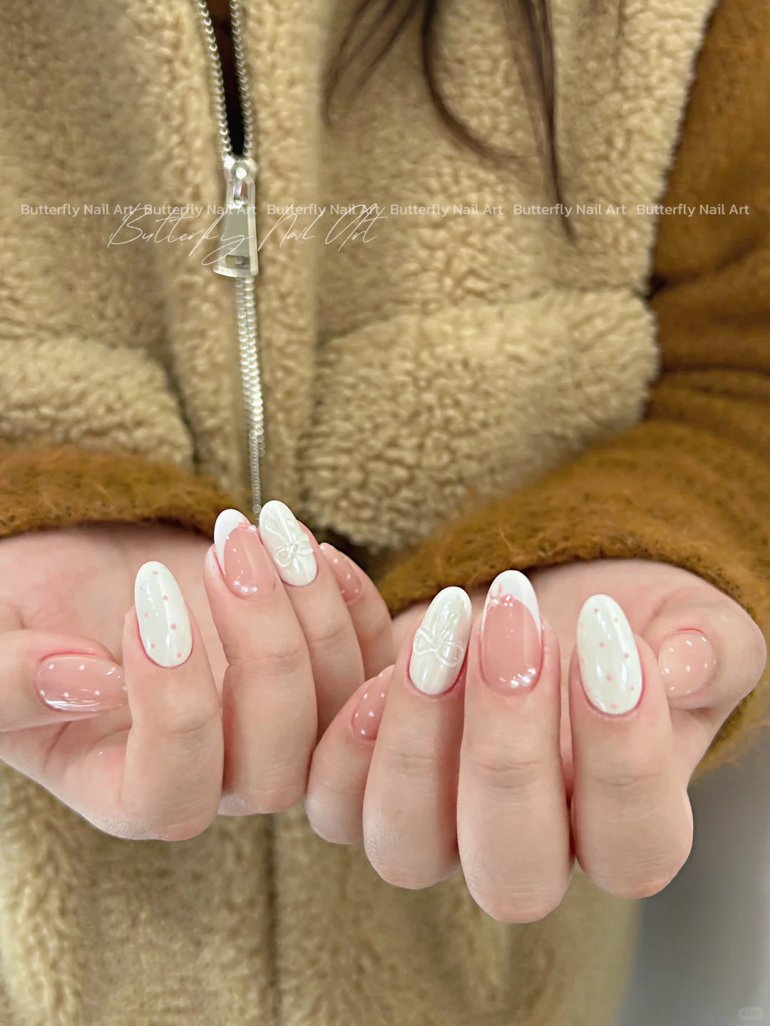 🦢 Miu系奶油珍珠𓂂𓏸🤍 | 安阳美甲