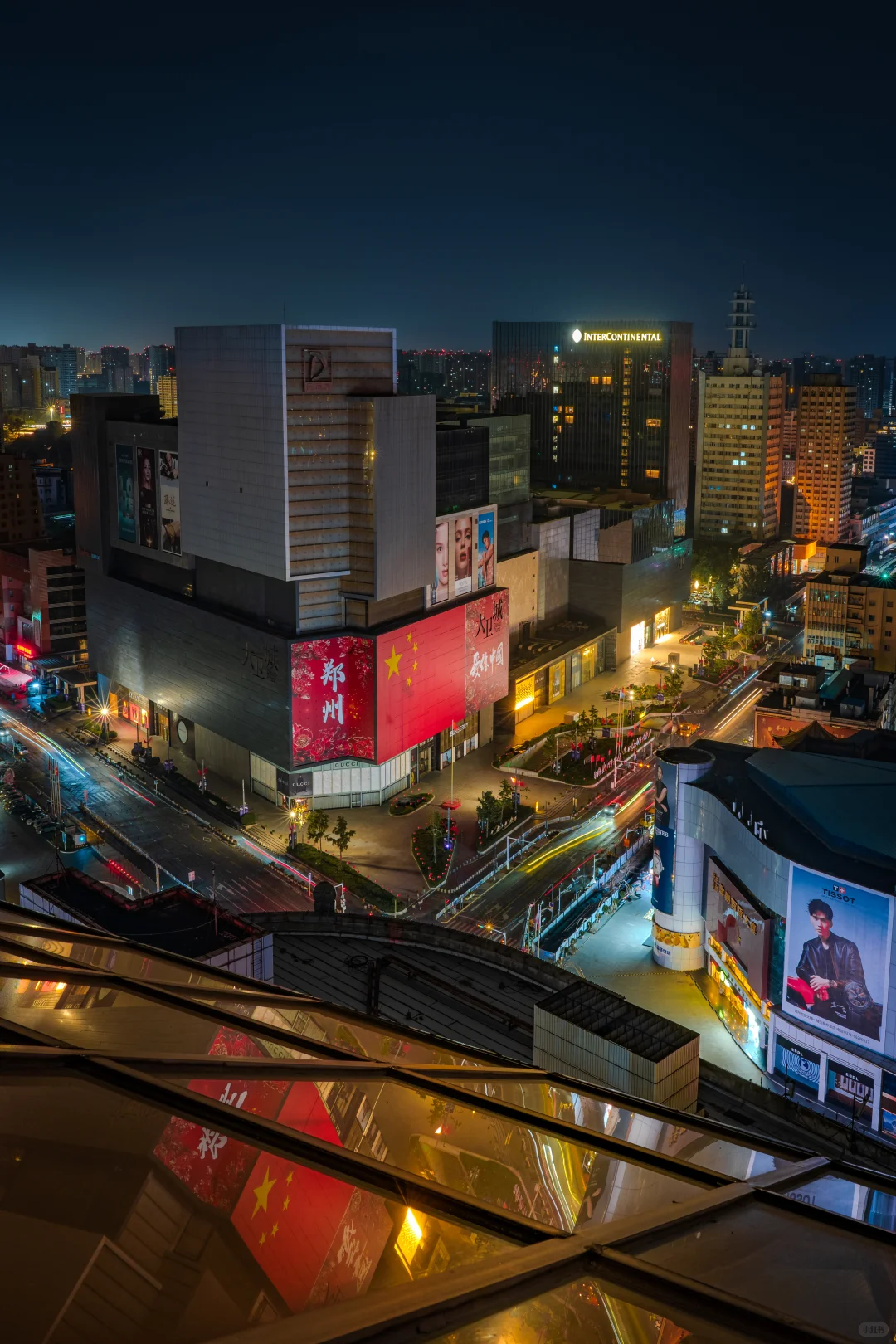 ✨郑州夜色下的中国红✨