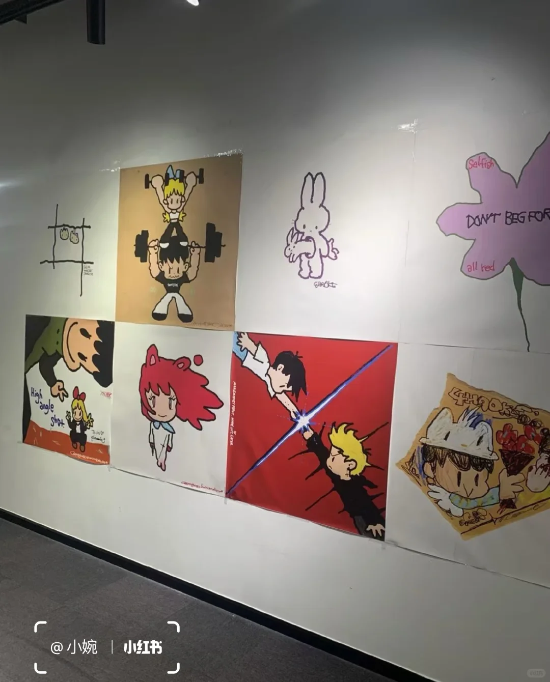 00后女大地陪日记🌈和🎨老板逛美术馆～