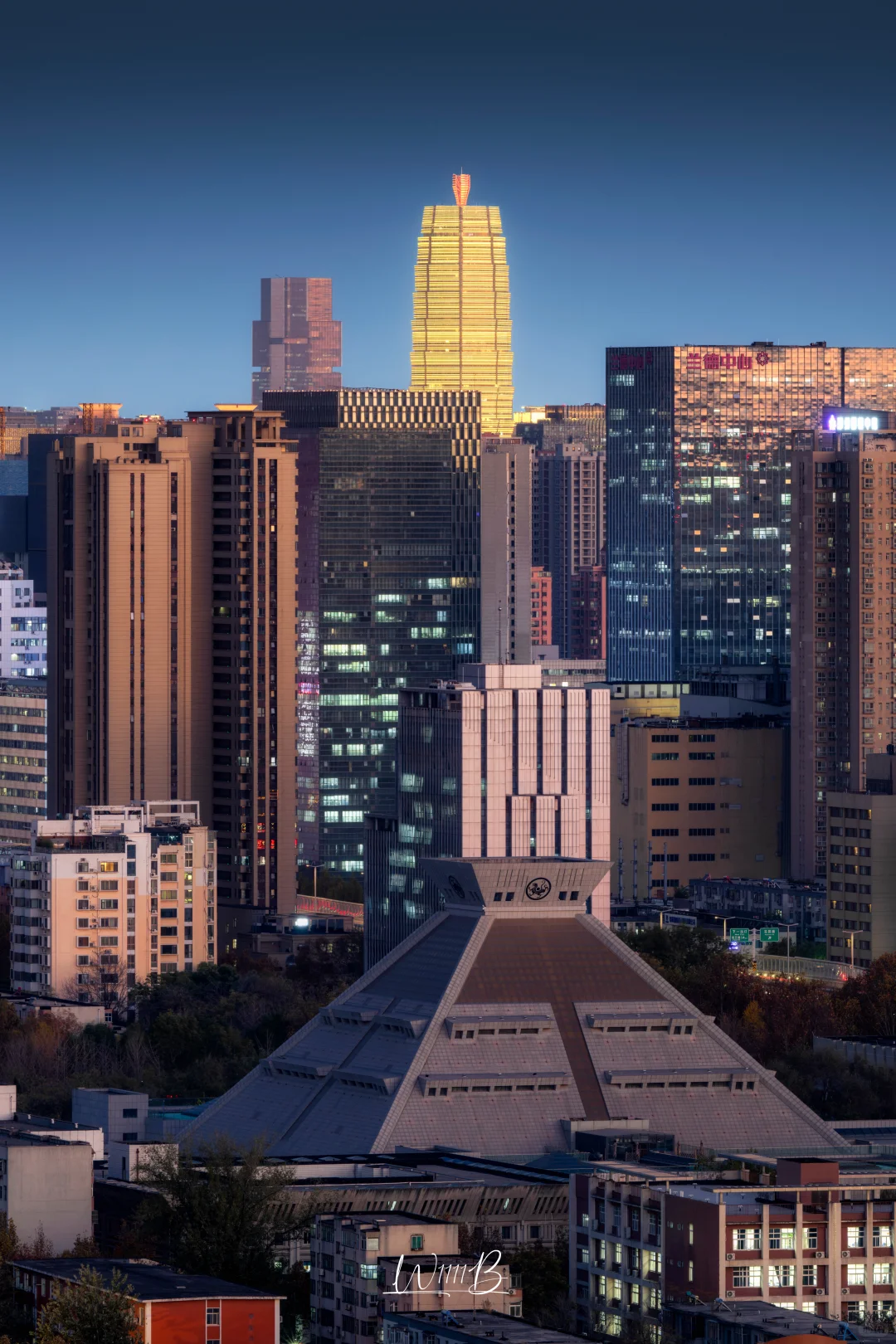 这是郑州最美的同框吧