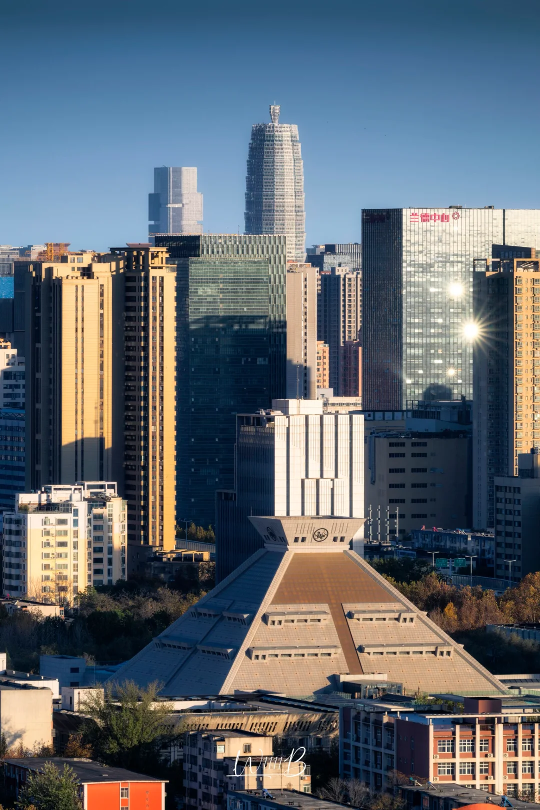 这是郑州最美的同框吧