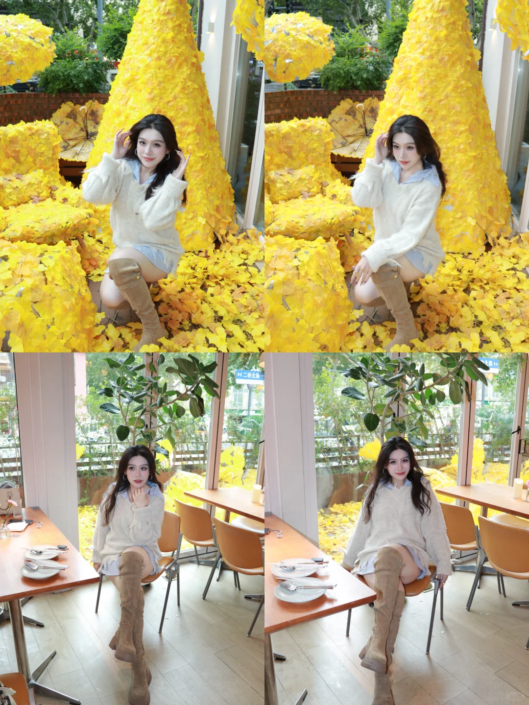 郑州女大陪拍～圣诞节快到啦