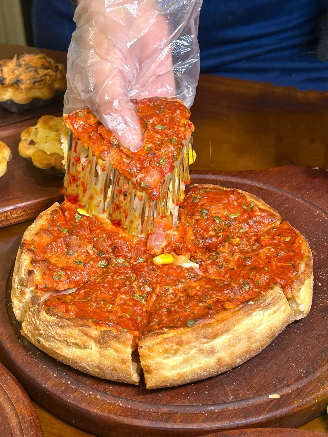 安阳！！我很少用nb来形容这一种披萨。。😱