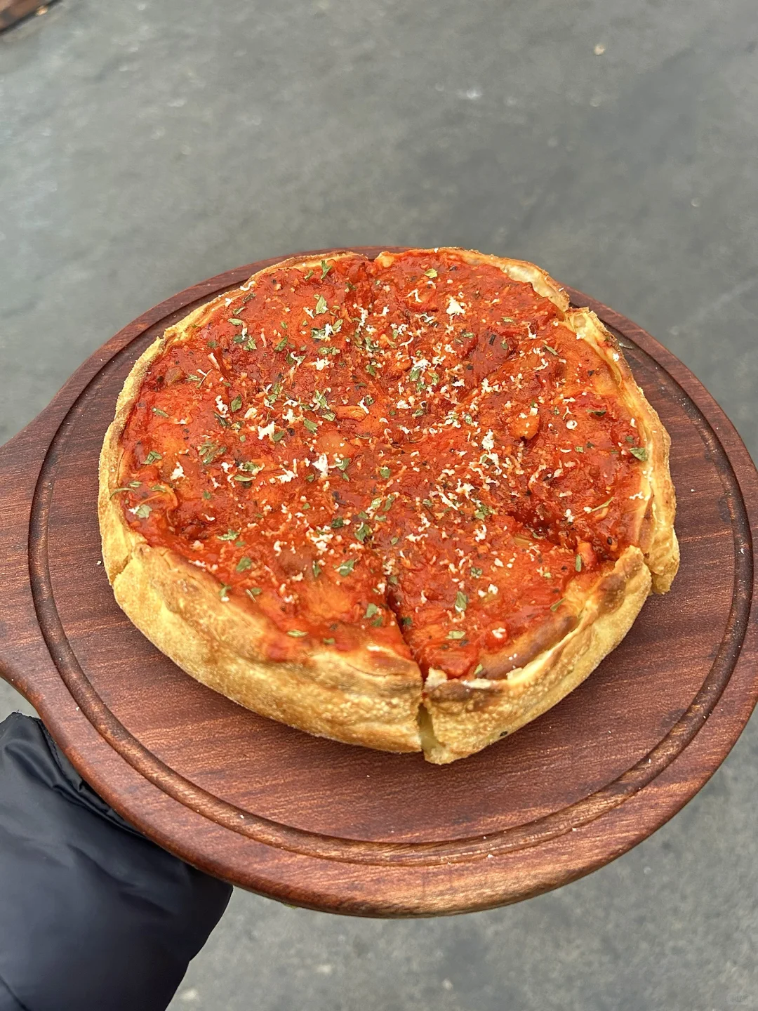 安阳！！我很少用nb来形容这一种披萨。。😱