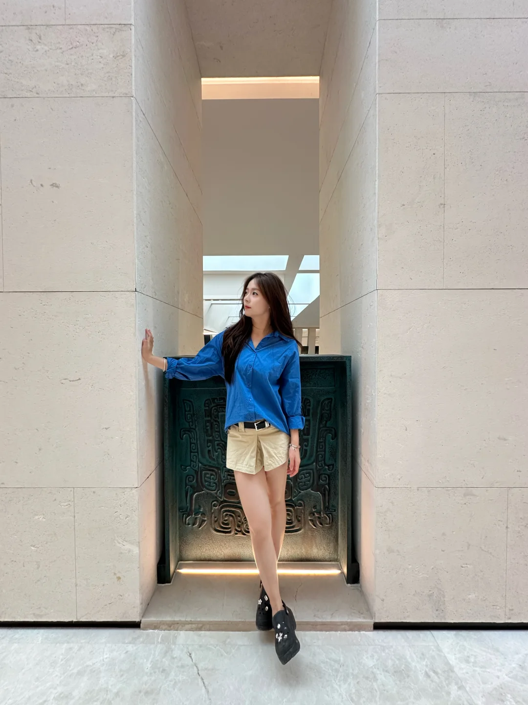 没想到殷墟博物馆…..