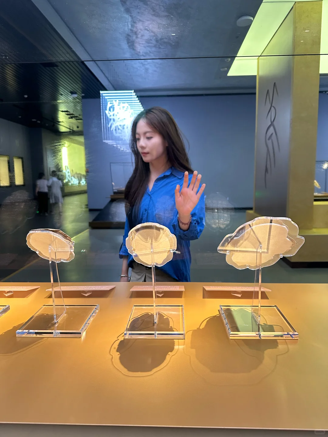 没想到殷墟博物馆…..