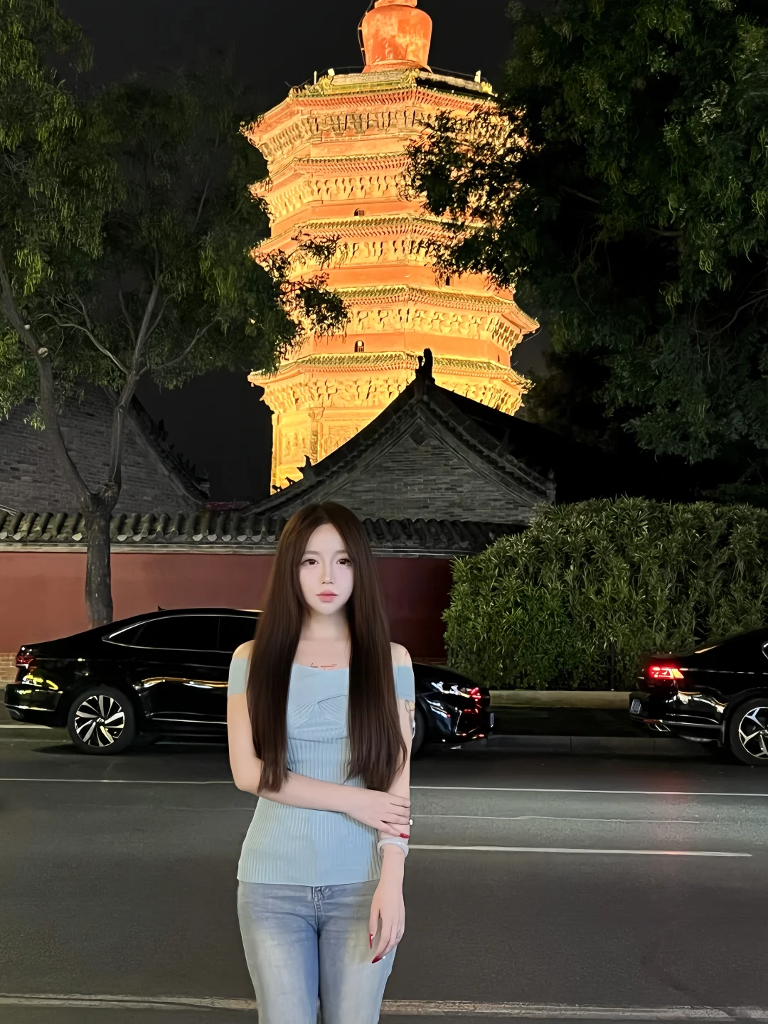 到安阳了 跟北京似的🏯