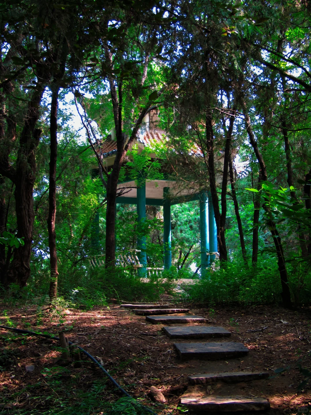 所谓七朝古都，大概就是连公园都有历史。|