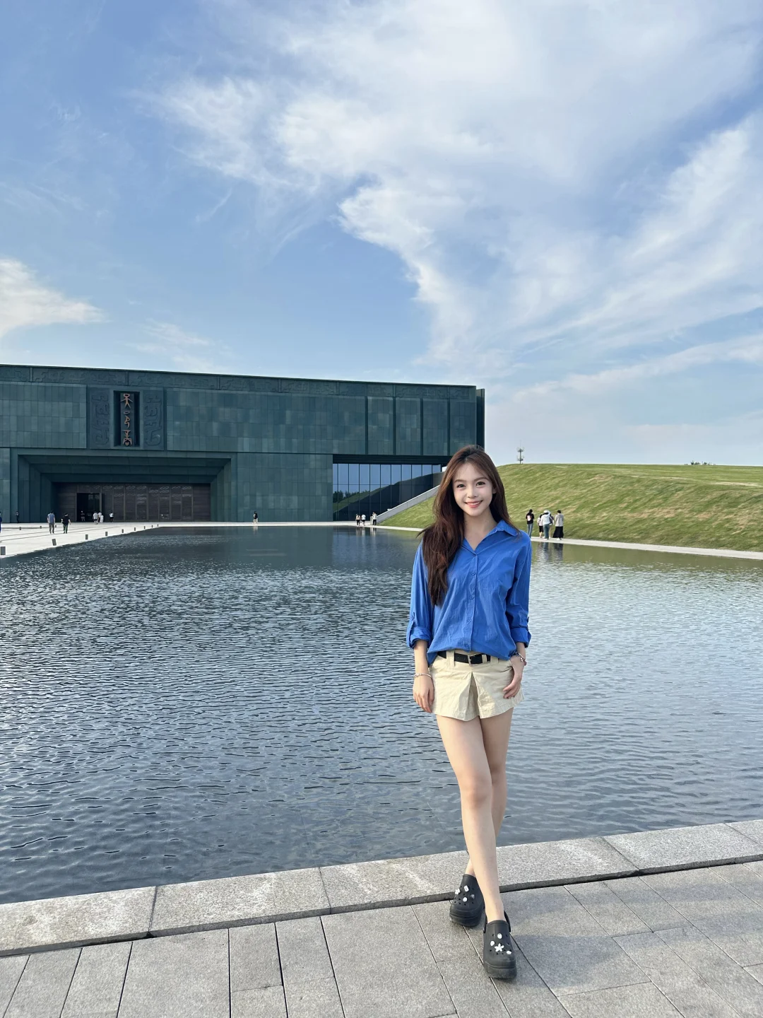 没想到殷墟博物馆…..